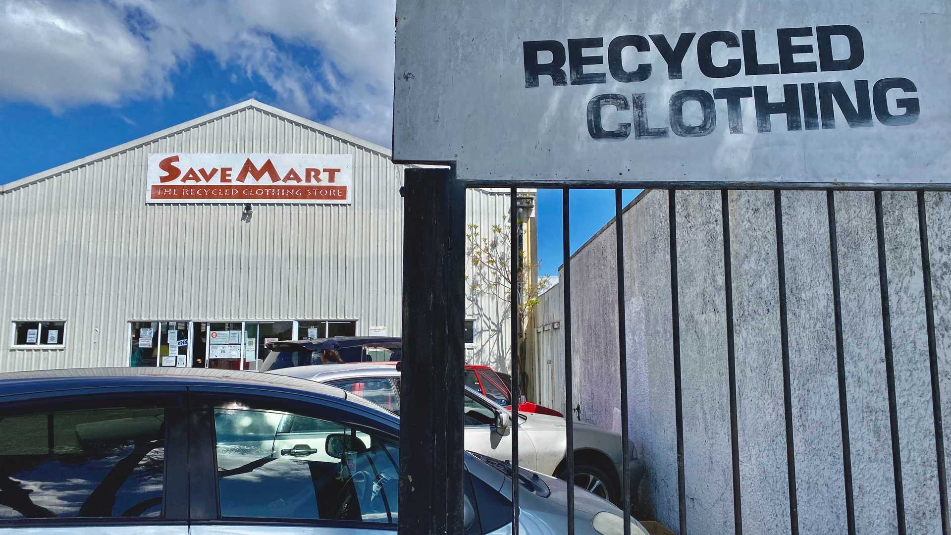 Recycled clothing stores such as SaveMart can kit out wedding parties for a fraction of the usual price. Photo / Warren Buckland