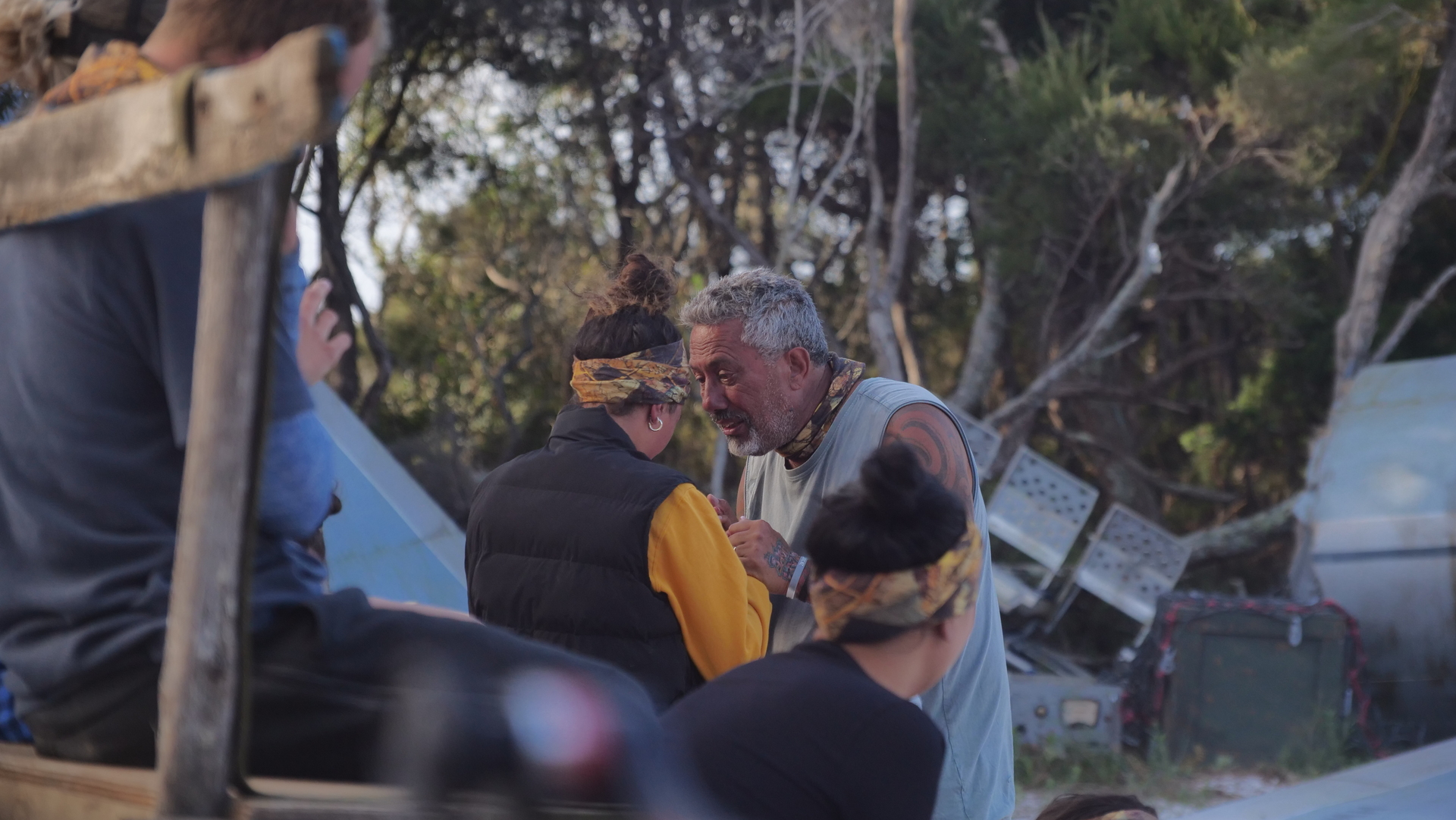 Alex King was heartbroken when her father decided to leave the reality show. Photo / TVNZ
