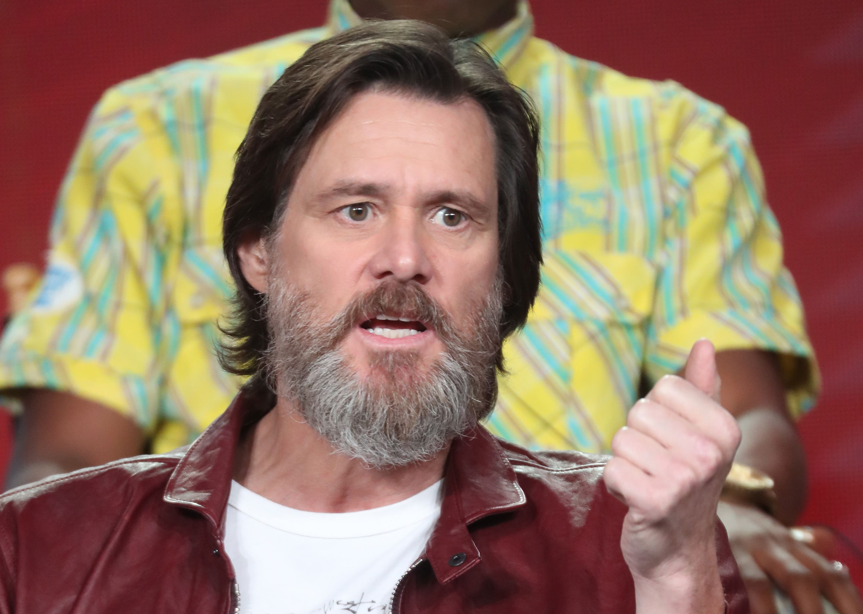 Jim Carrey could face trial over the death of his ex, Cathriona White. Photo/Getty