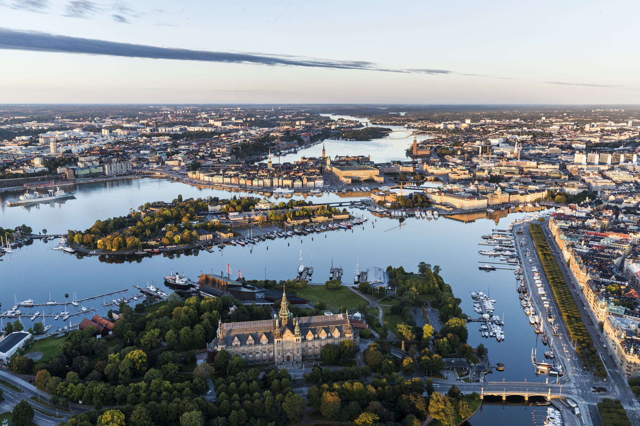 Stockholm is one of the few cities with congestion charging.