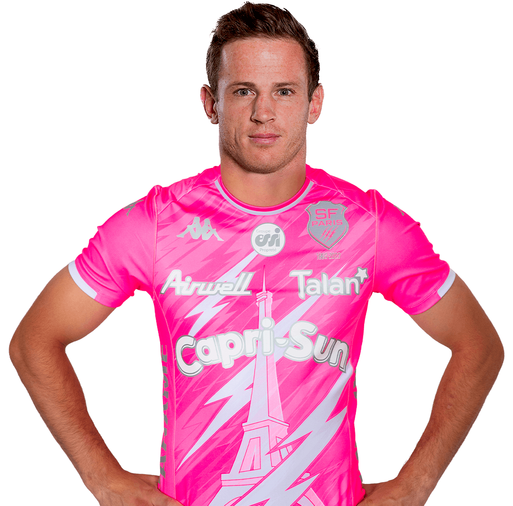 Brad Weber in the kit from his new side in France.