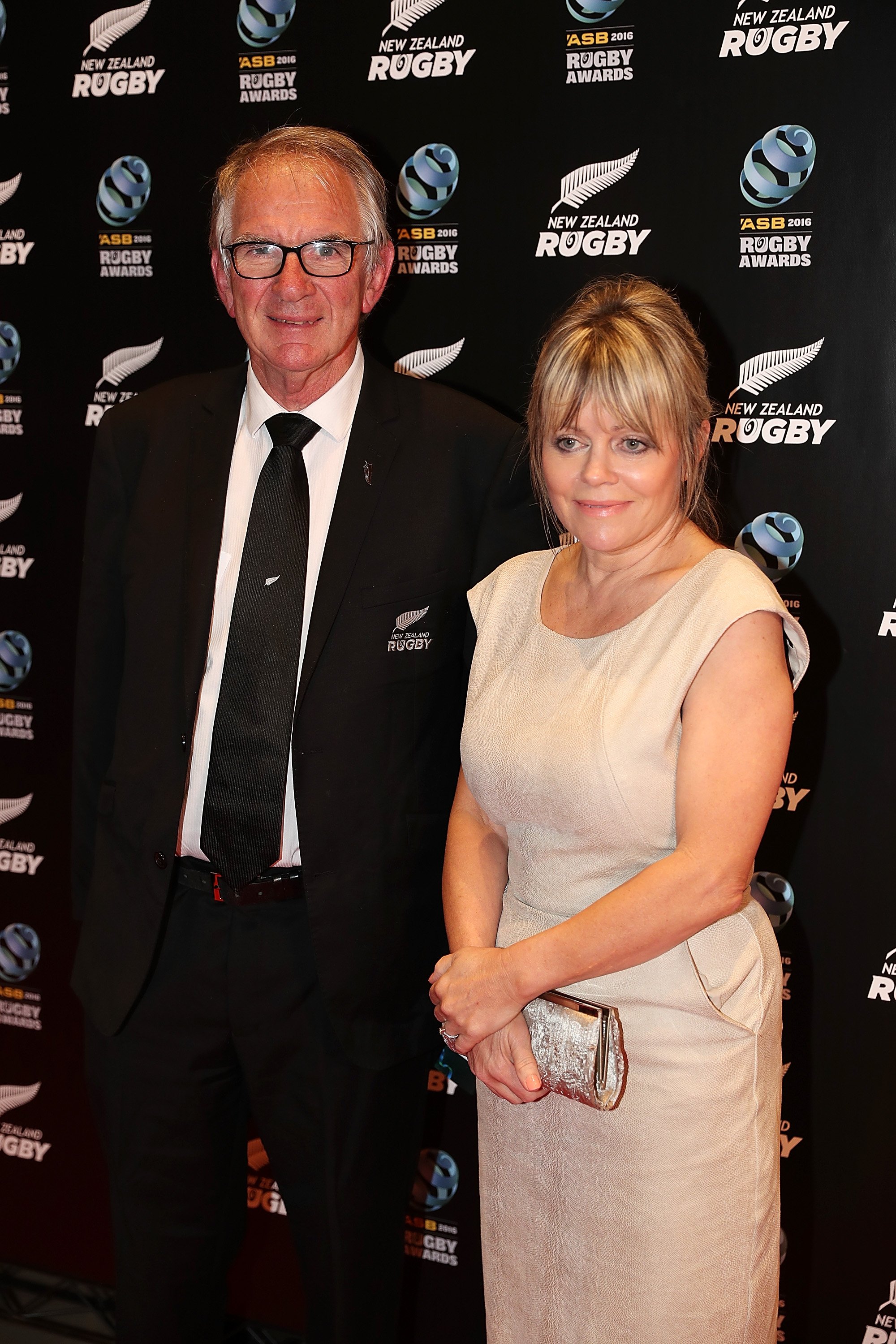 New RNZ chairman Brent Impey and MediaWorks chief executive Wendy Palmer. Photo / Getty
