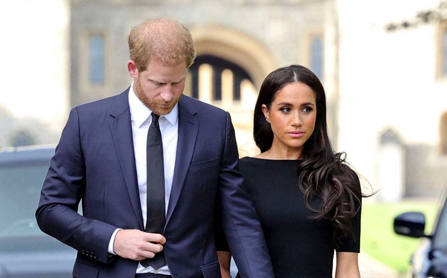 Harry and Meghan reportedly wanted to make Windsor Castle their home. Photo / AP