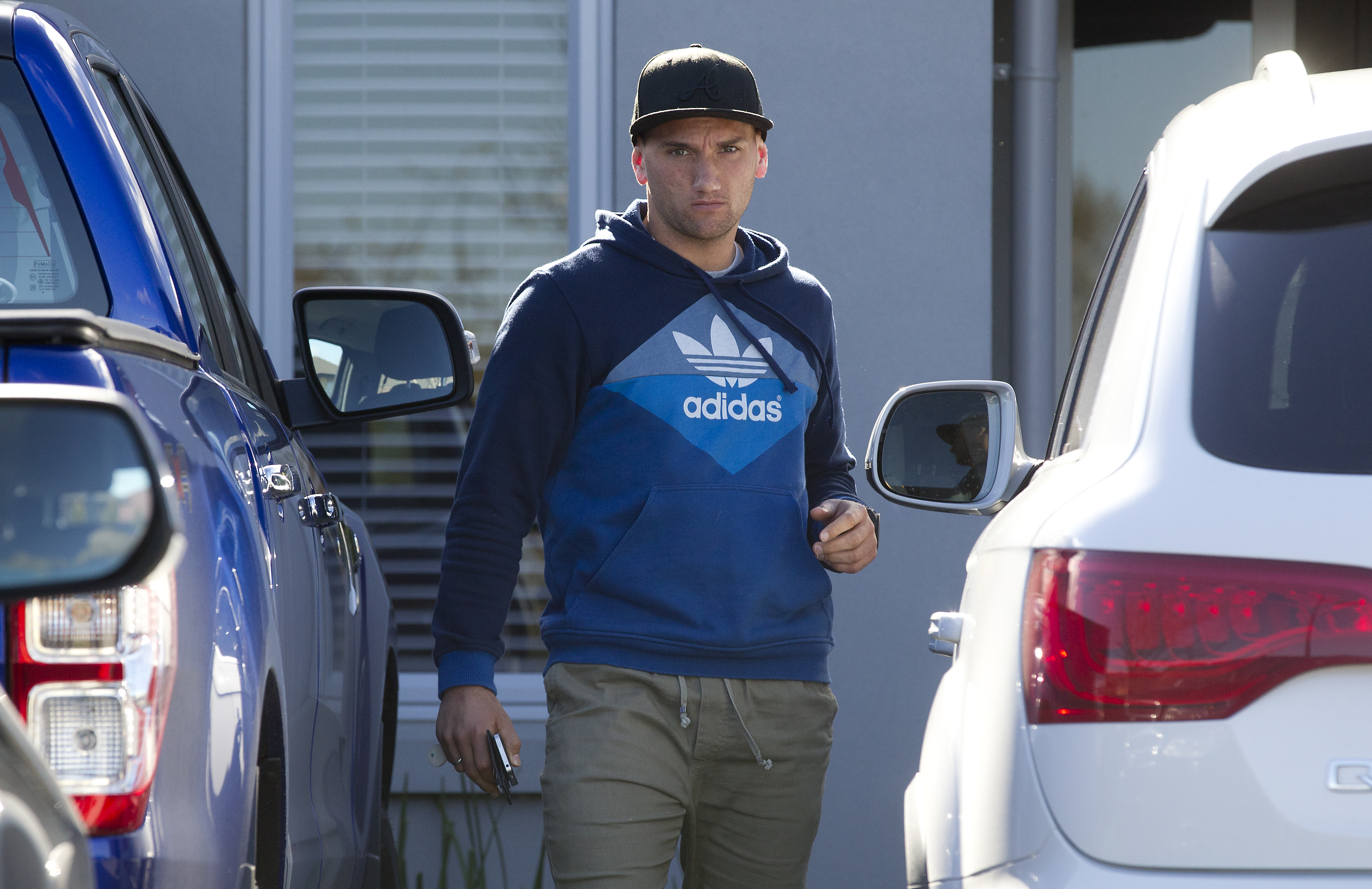 Aaron Cruden missed the plane to Argentina for an All Blacks tour after a big night out drinking in Auckland. Photo / Christine Cornege

