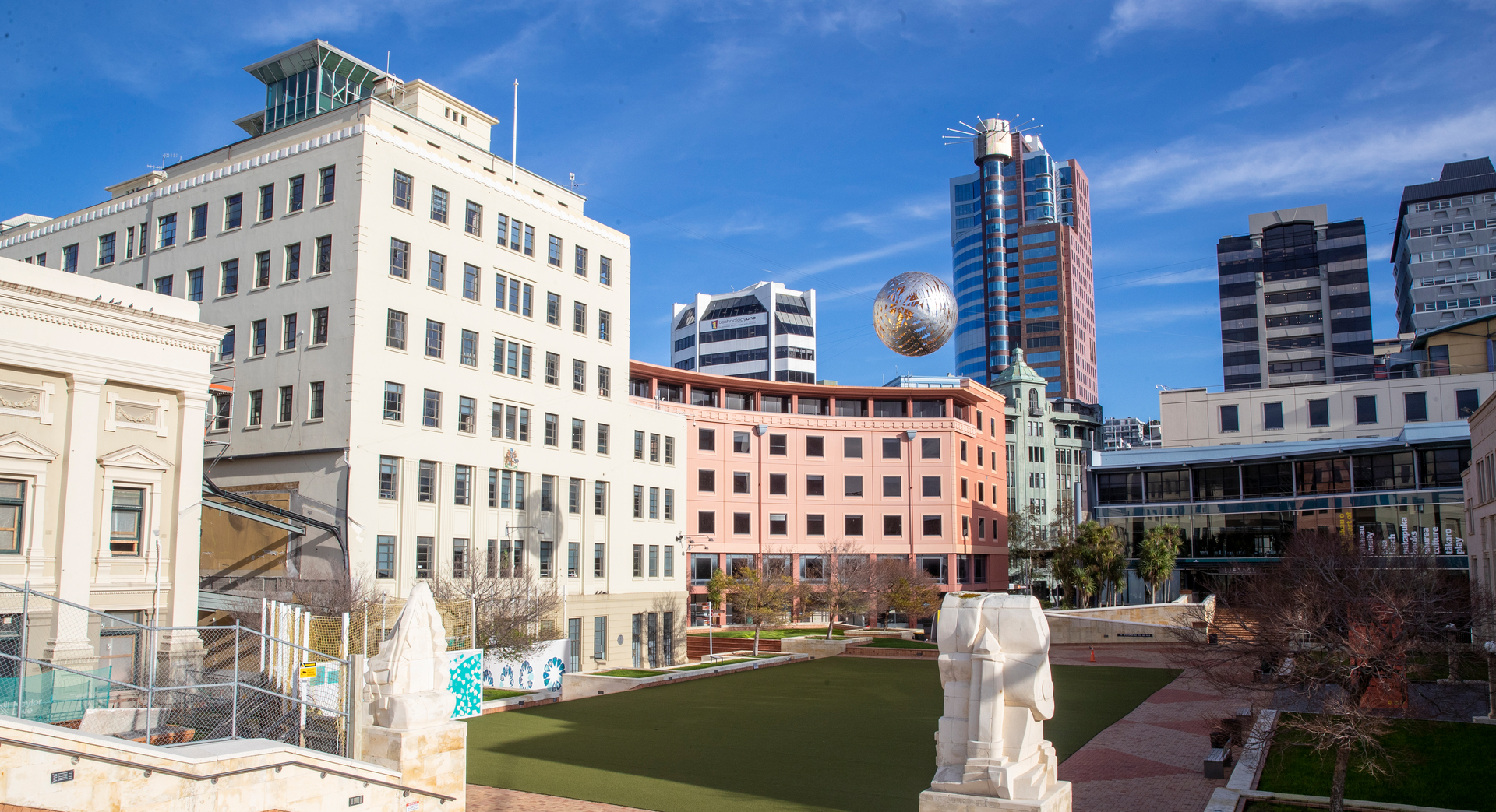 Wellington's Civic Square. Photo / Mark Mitchell