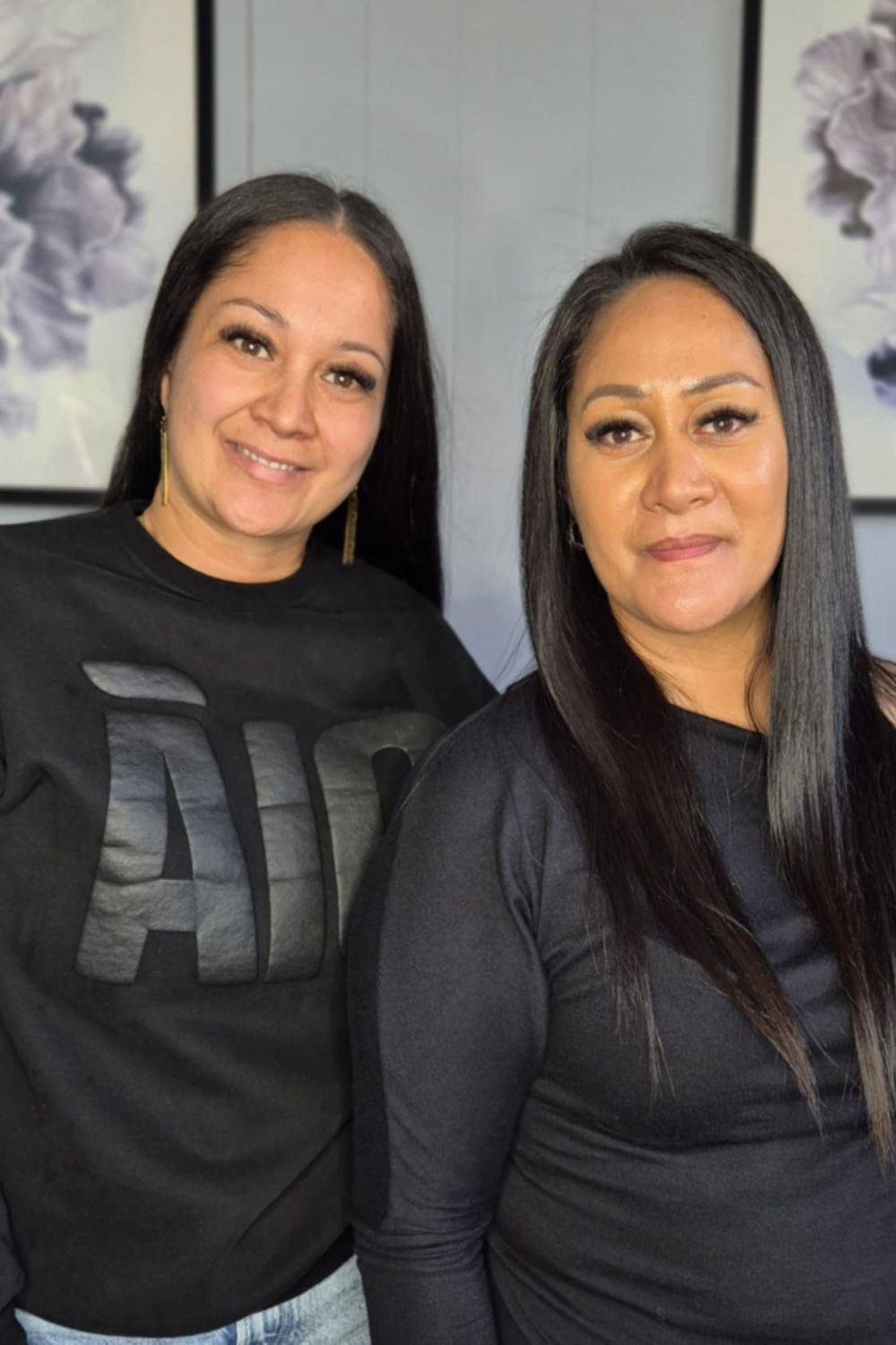 From left: Amika Kruger of Naturally Āio and Moana Stanbury of Lash Q Collective. Photo / Supplied