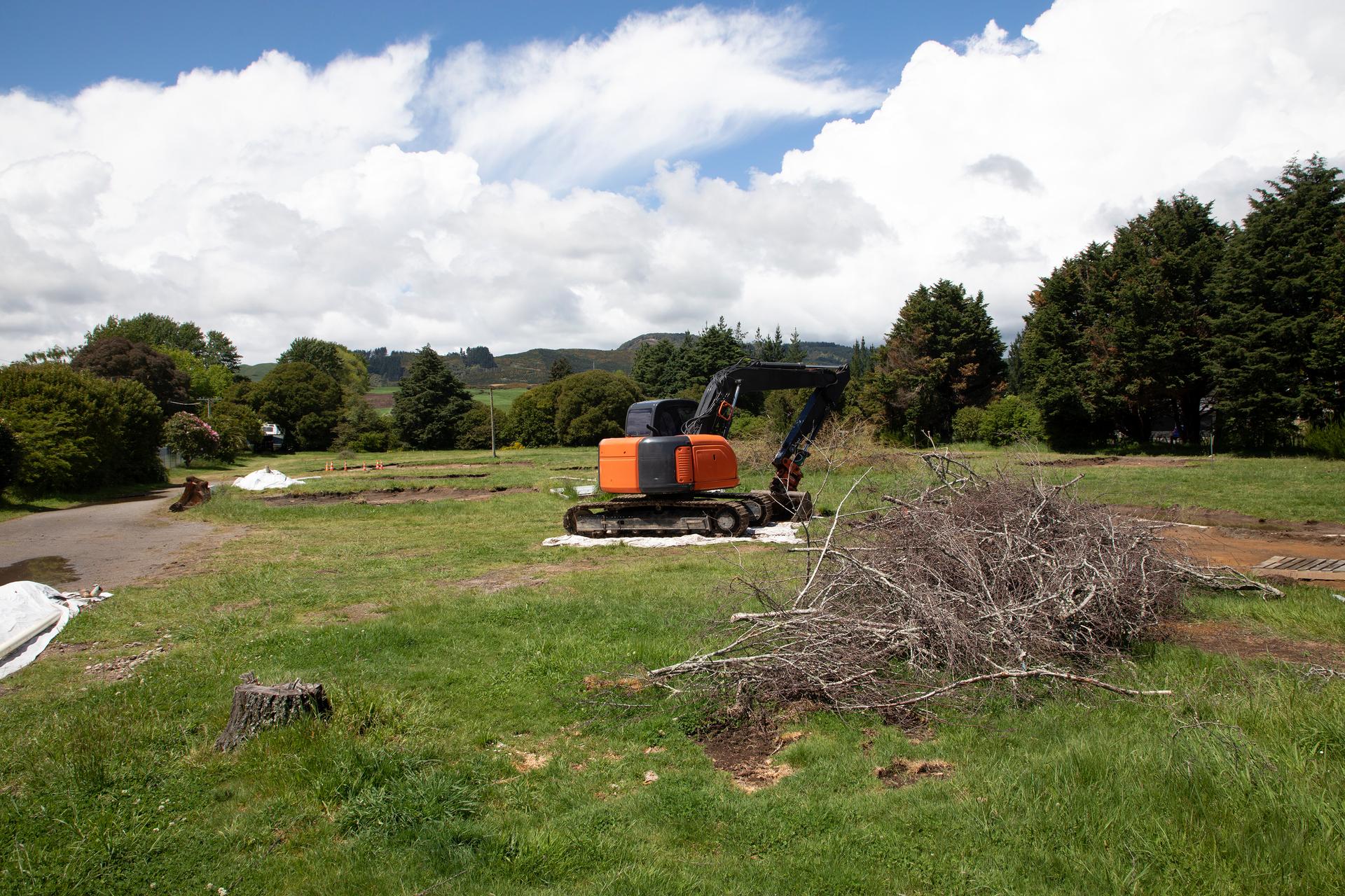 The site at Te Ngae Rd that Ngāti Uenukukōpako Iwi is building houses on. Photo / Andrew Warner