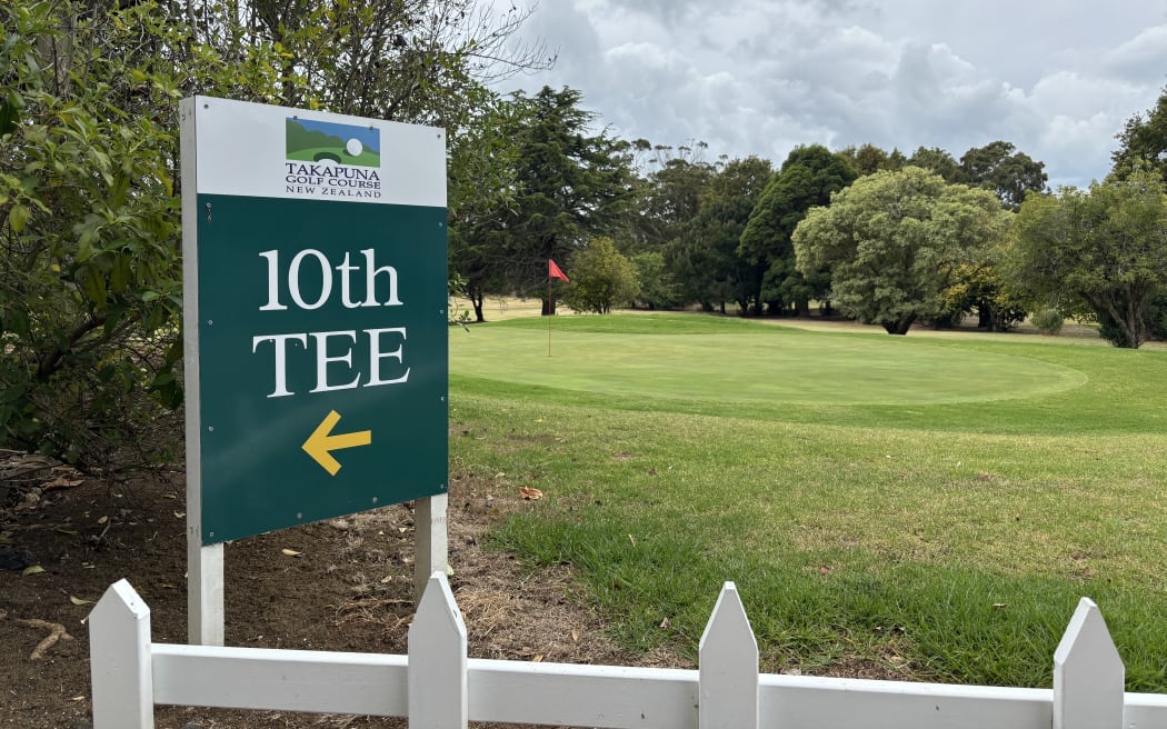 About 1000 insurance claims were lodged after 2023 floods in Auckland's North Shore, with officials now wanting to use part of a golf course to prevent future problems. Photo / RNZ