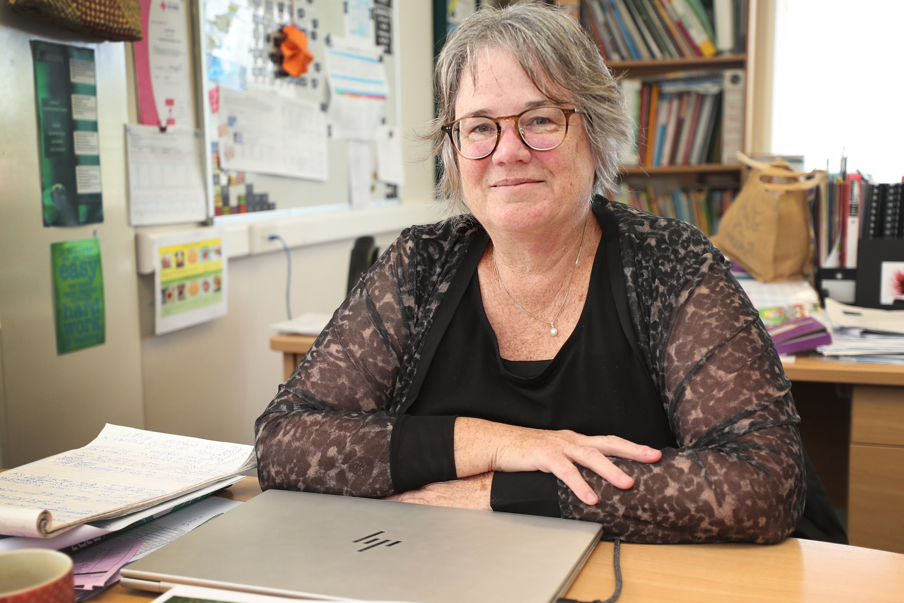 Keith Street School principal Linda Ireton says all 146 of the students at her school have access to free breakfasts and lunches at the school. Photo / Bevan Conley