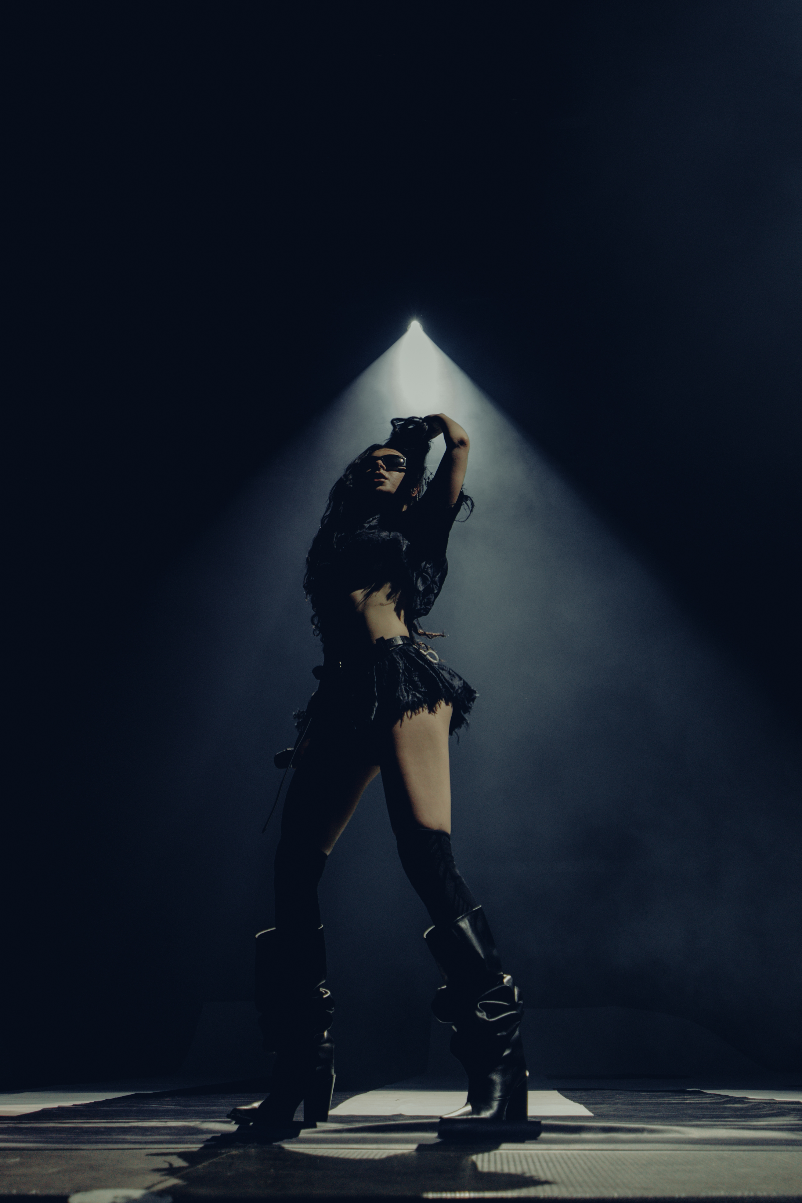 Charli XCX performed for the Kiwi crowd fresh from her Grammy wins earlier this week. Photo / Henry Redcliffe