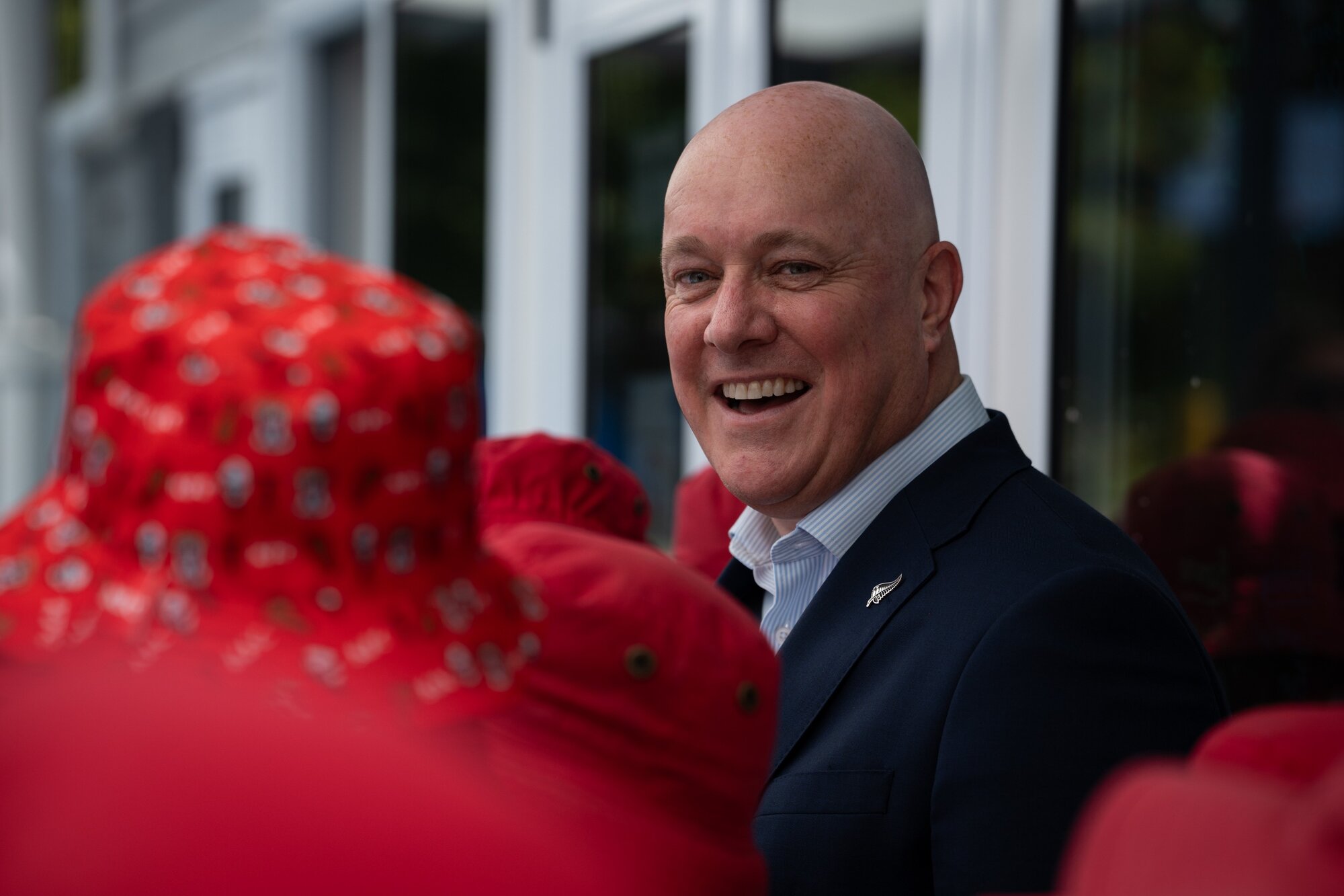 Prime Minister Christopher Luxon is visiting Samoa and Tonga this week. Photo / Anna Heath
