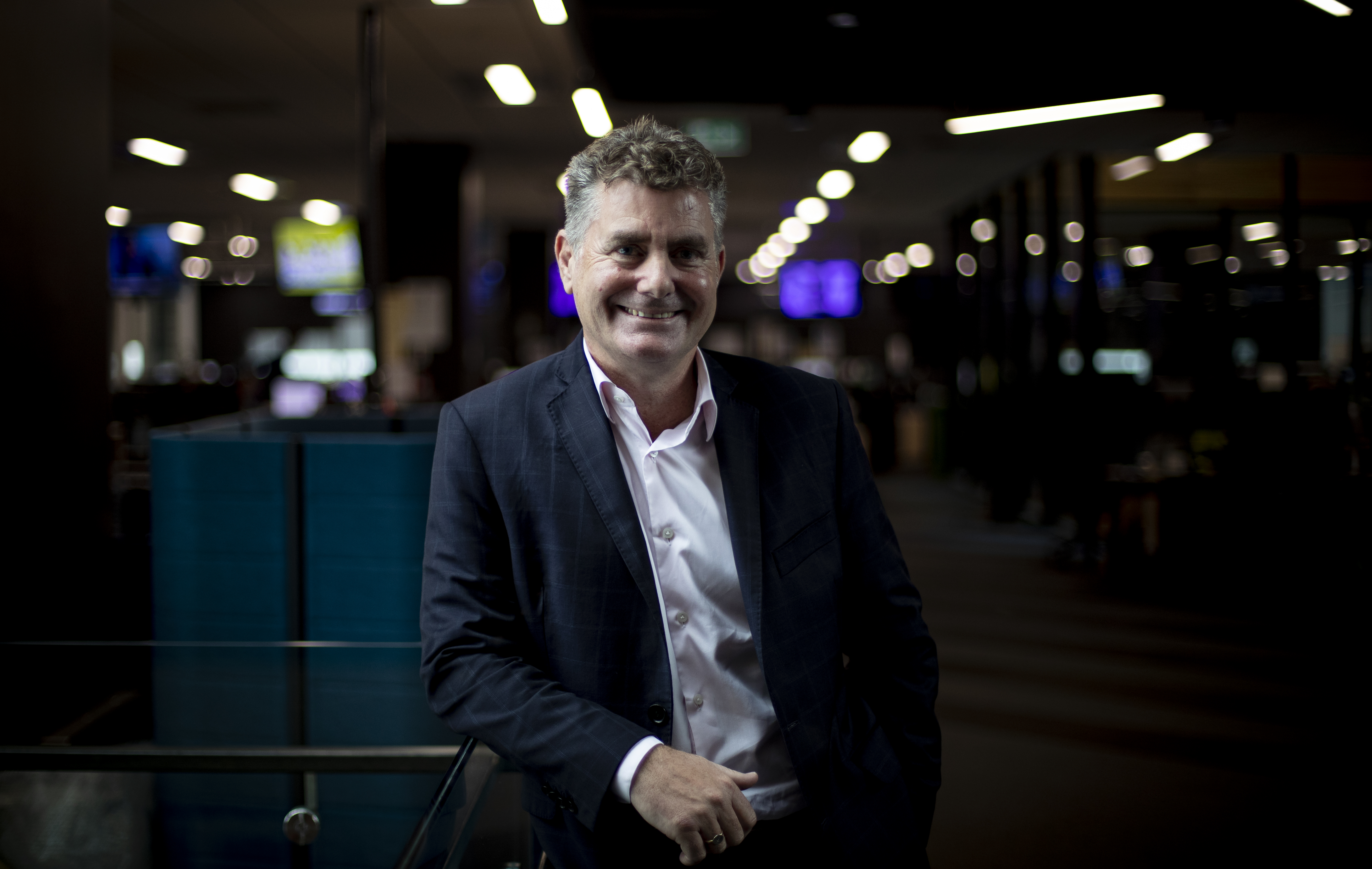 Cam Wallace runs the international and freight arm of Qantas. Photo / Dean Purcell