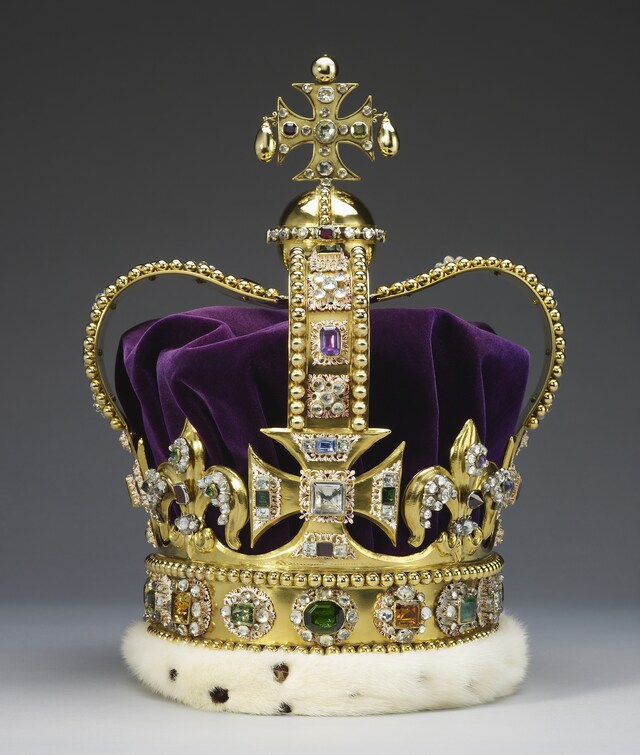 St Edward's Crown. Photo / Royal Collection Trust