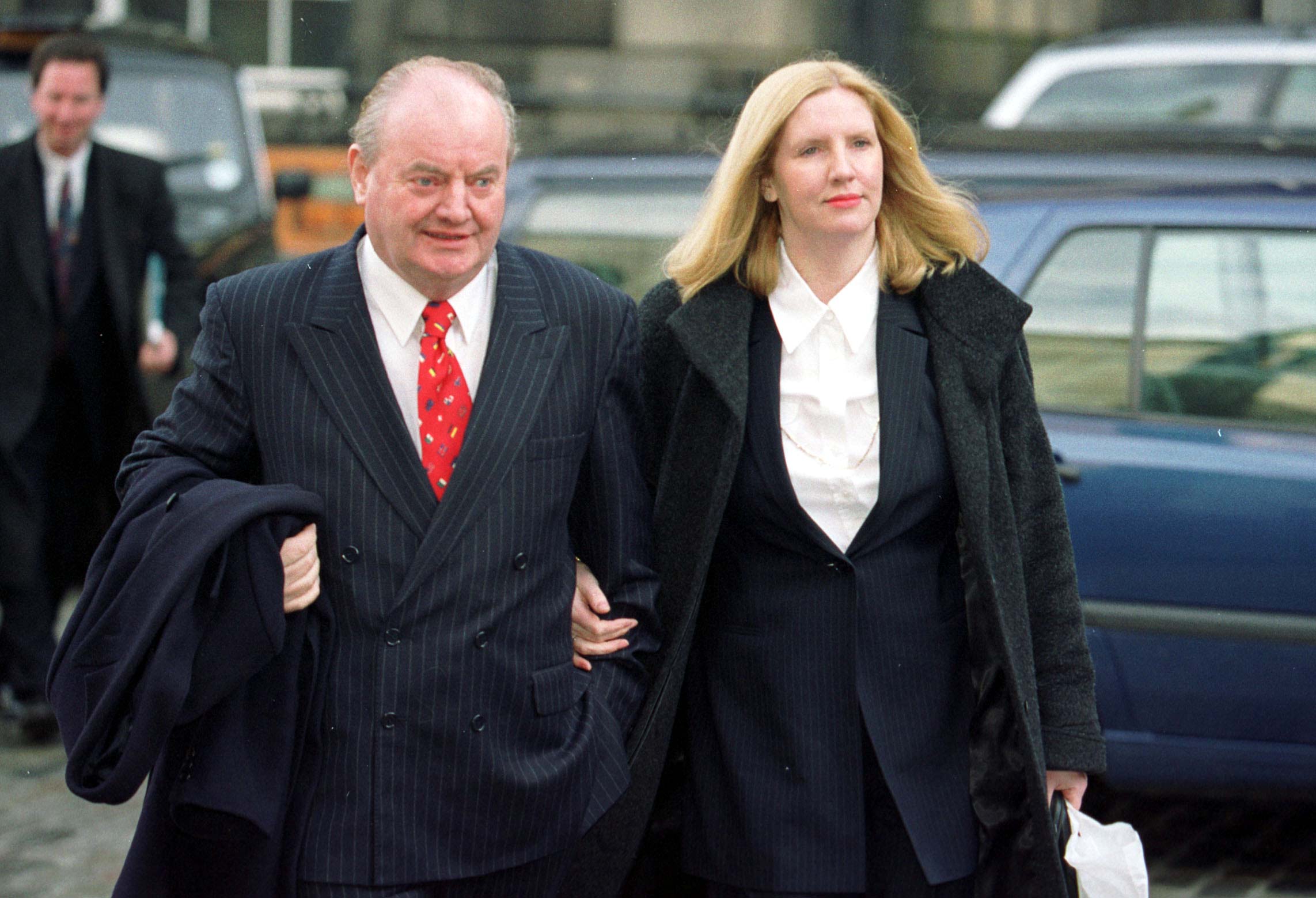 The late Glasgow Baillieston Labour MP Jimmy Wray and then wife Laura Walker in 1998.