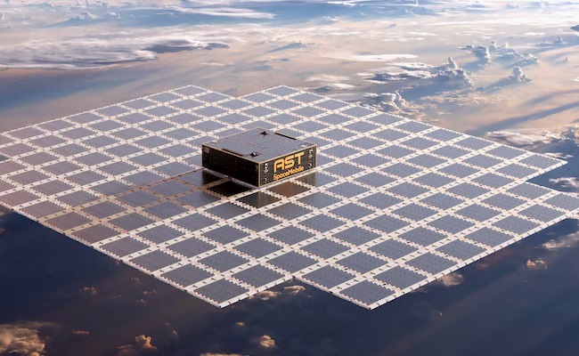 Where Starlink and Amazon Leo have a model that relies on a swarm of thousands of satellites, AST SpaceMobile uses a handful of satellites – each with a phased array the size of a tennis court. Like Amazon Leo, it will launch its first NZ service later this year.