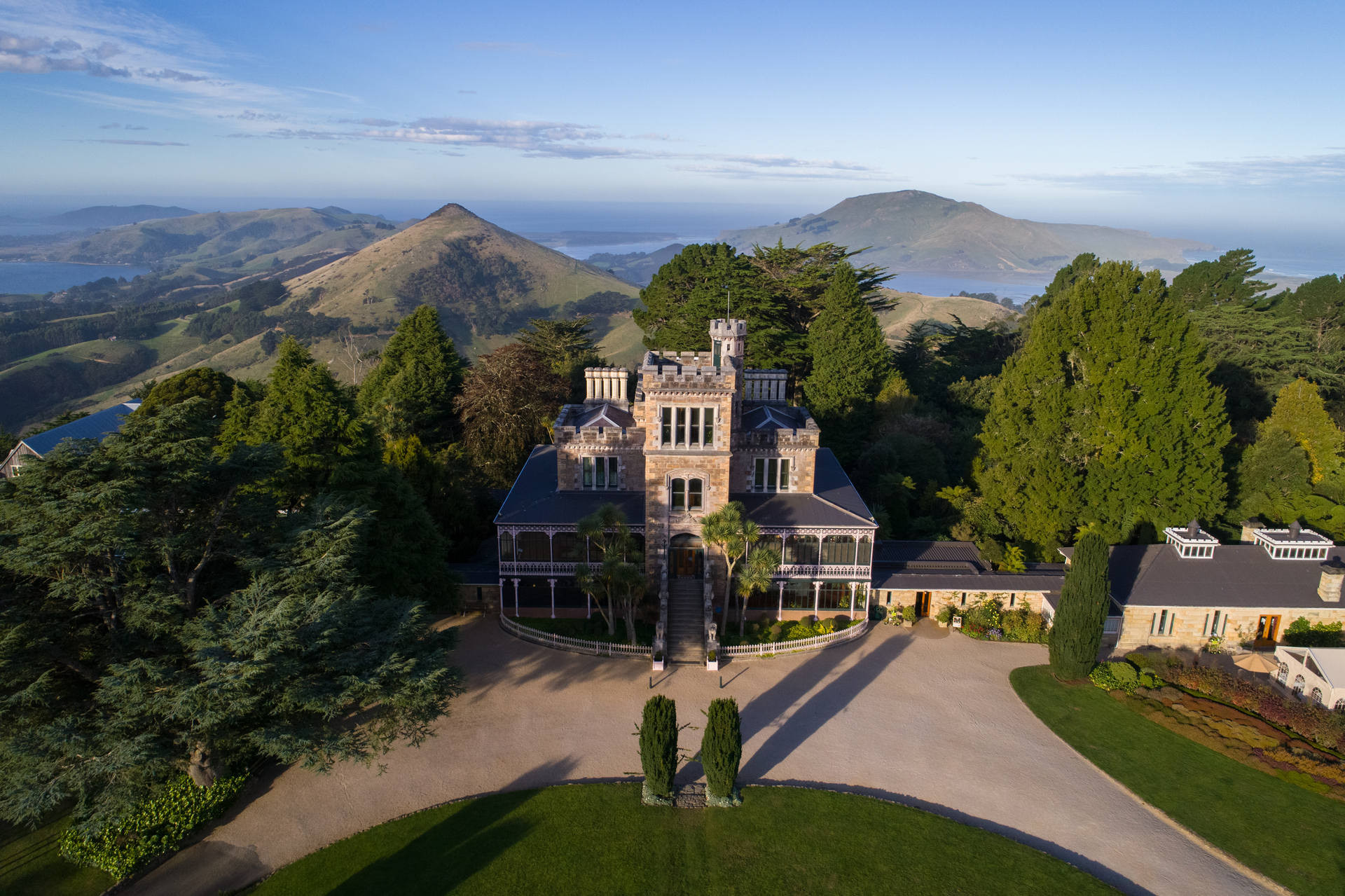 Larnach Castle boasts magnificent colonial neo-gothic architecture and exceptional internal timber work. Photo / Dunedin NZ