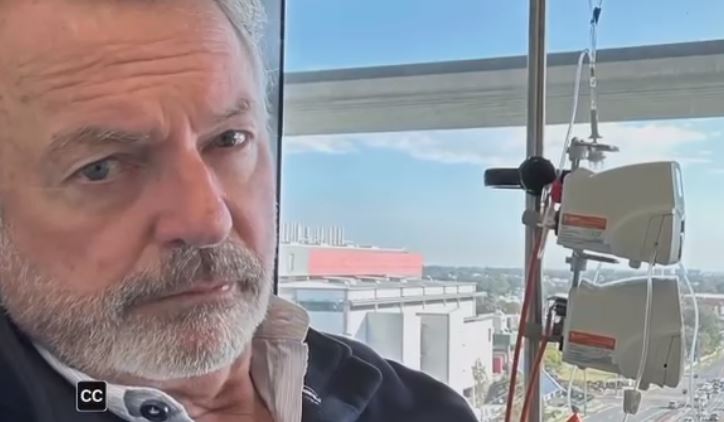 Sam Neill is undergoing treatment for his rare form of blood cancer. Photo / Instagram