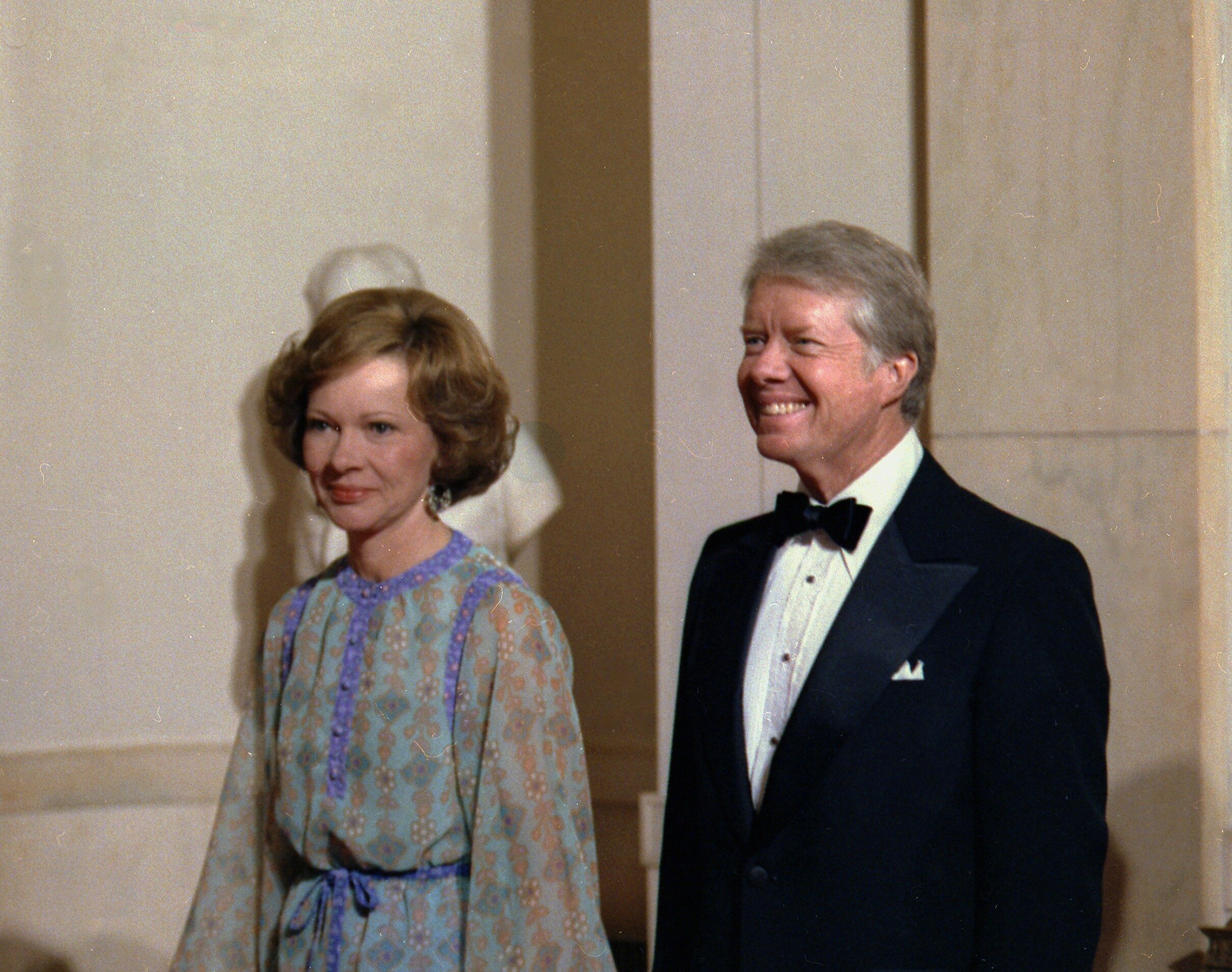 Jimmy Carter and Rosalynn Carter in formal attire pictured on April 17, 1978. Photo / via Getty Images