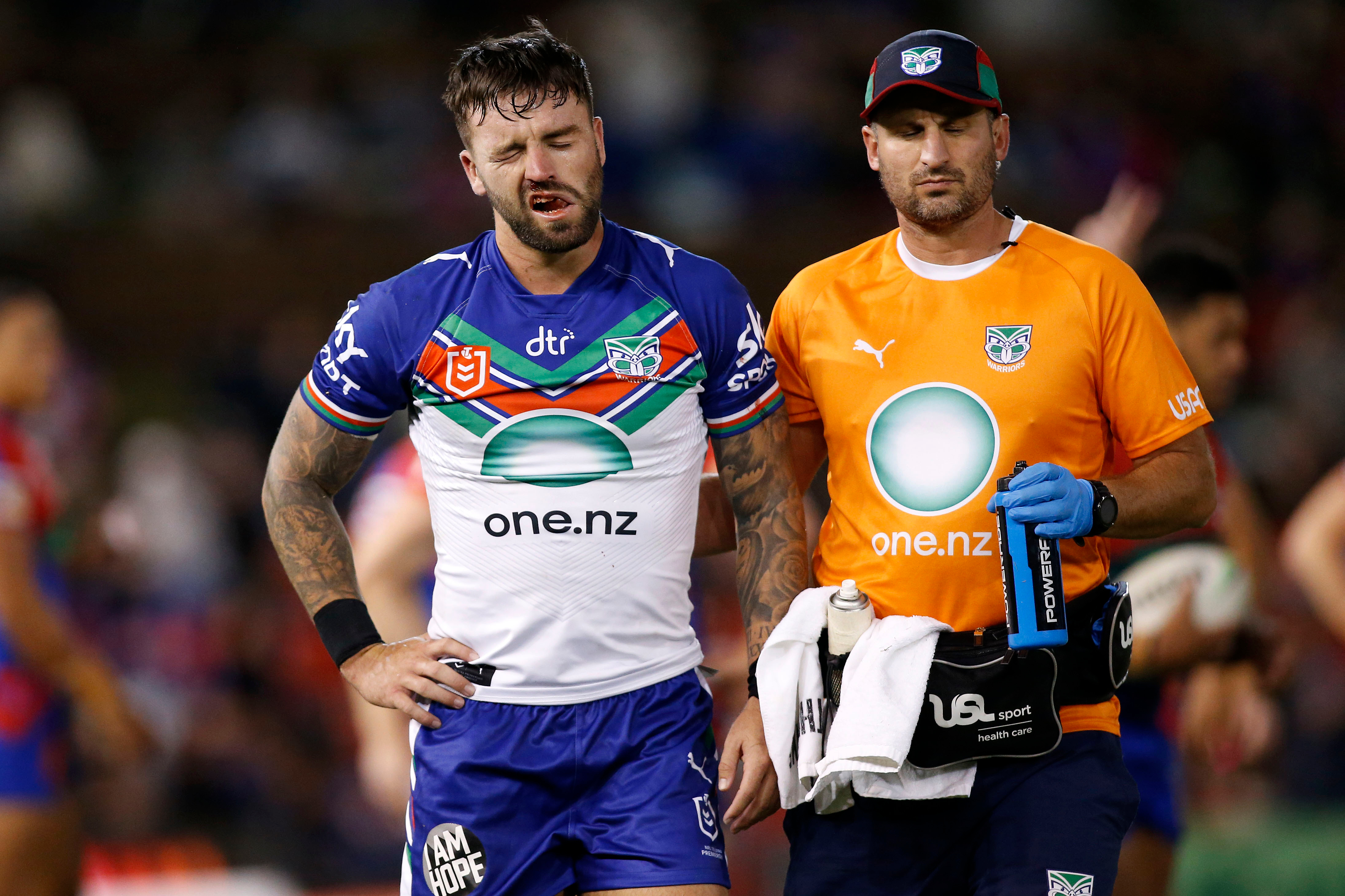 The Warriors have been cautious with Wayde Egan after head injuries. Photo / Photosport