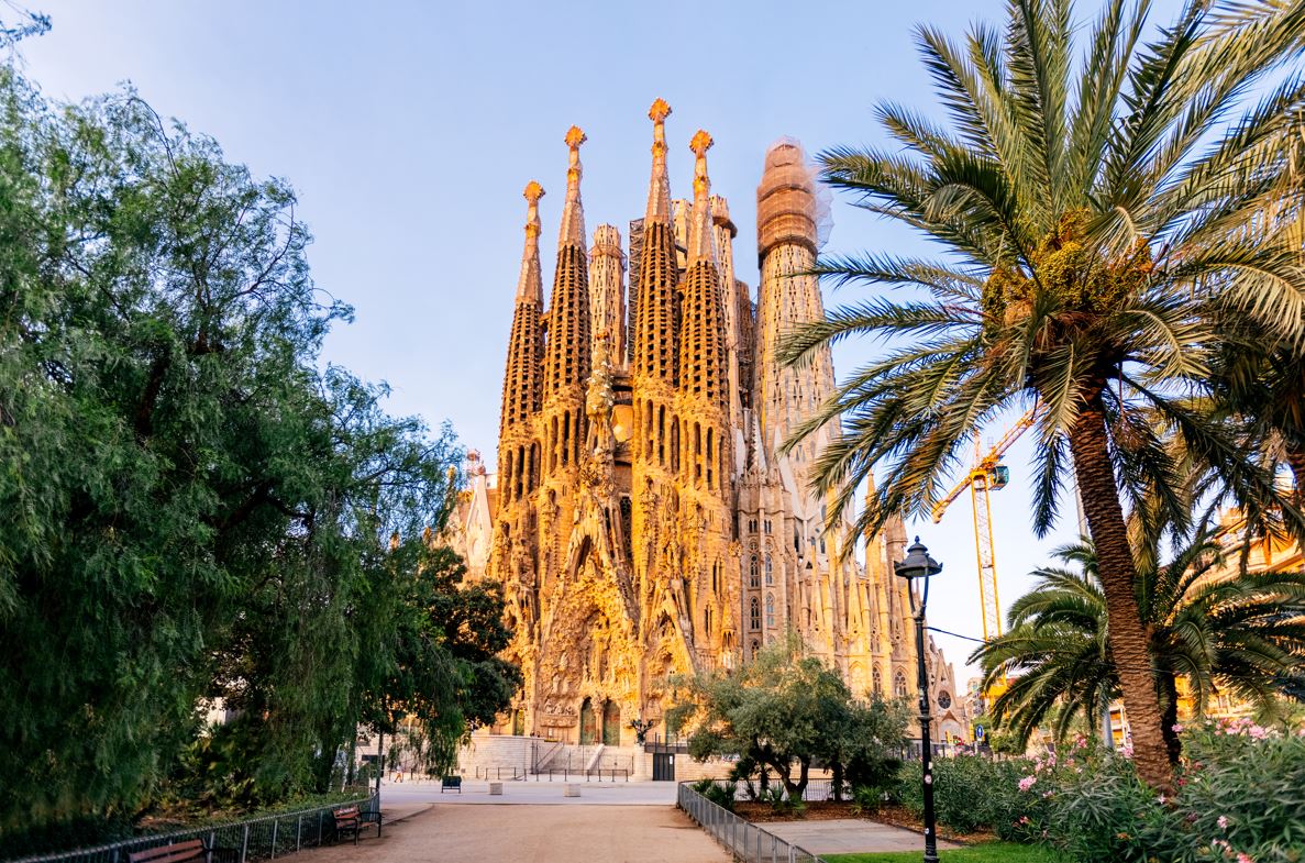 Barcelona has its extraordinary Gaudi church, commonly known as the Sagrada Familia Basilica. Photo / Getty Images