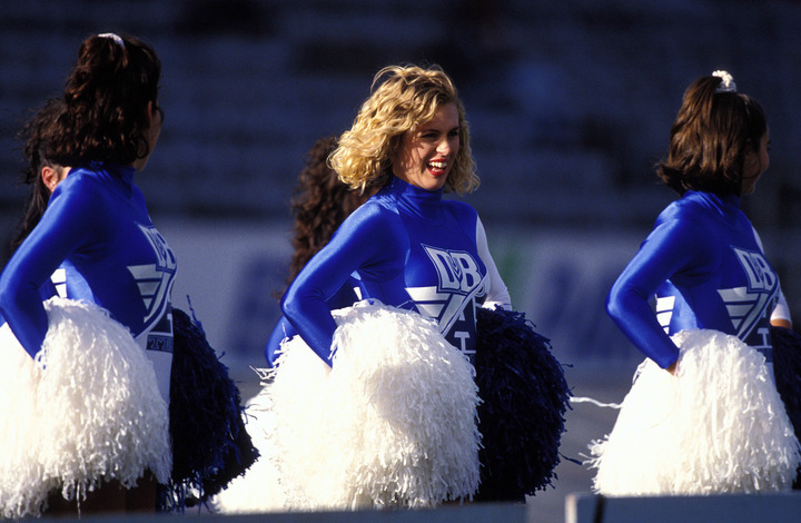 Wendy Petrie used to be a cheerleader before she started her career in journalism. Photo / Photosport