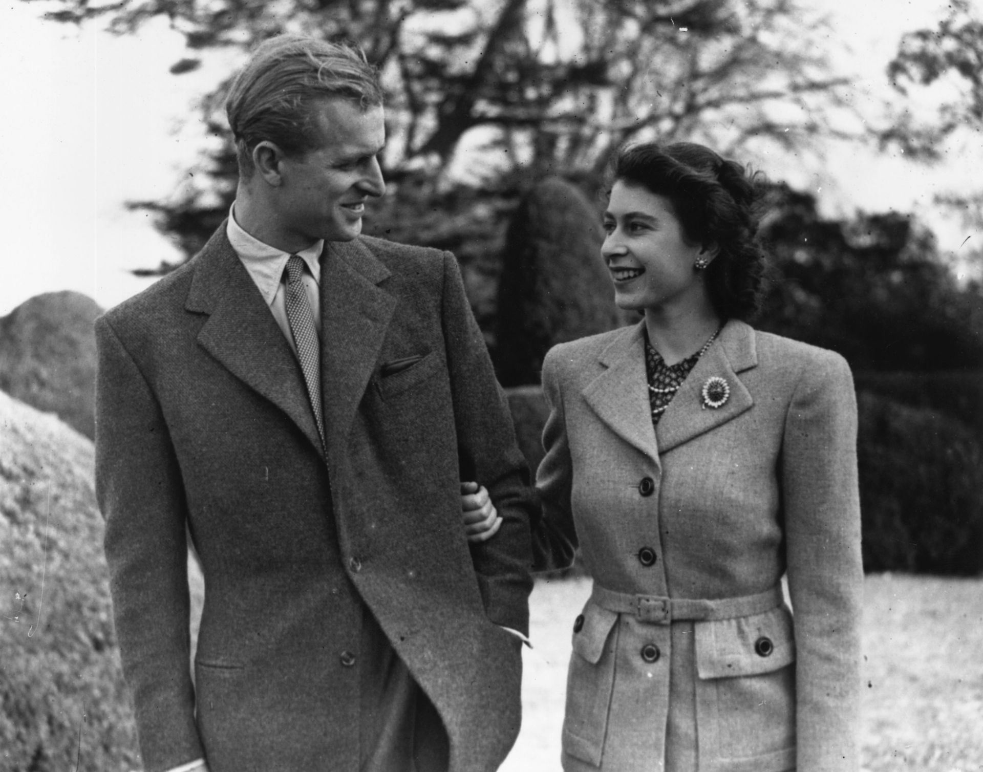 Queen Elizabeth II and Prince Philip, Duke of Edinburgh, seen here on their honeymoon, were married for 73 years. Photo/Getty Images