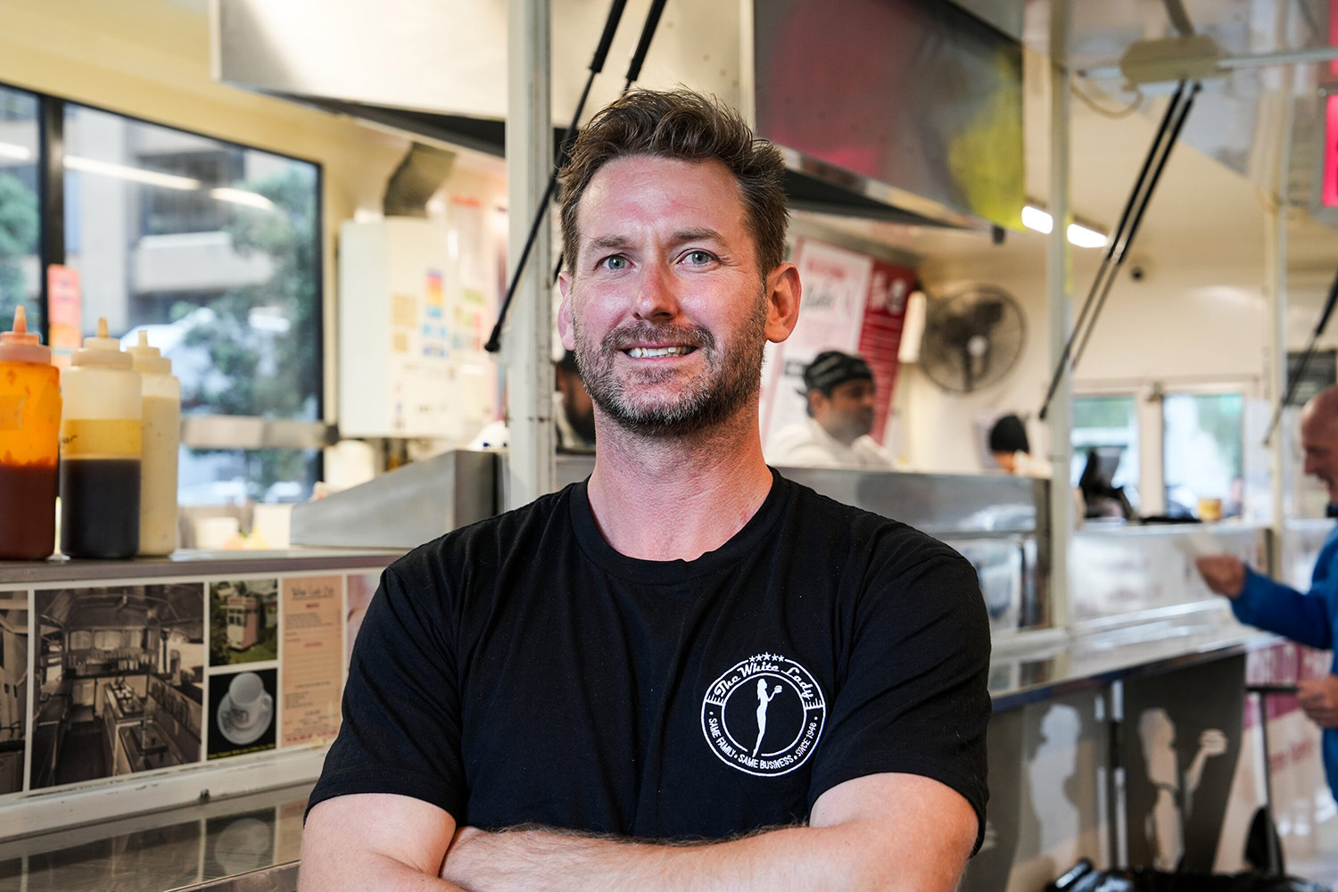 Max Washer, the third-generation owner of The White Lady. Photo / Alyse Wright