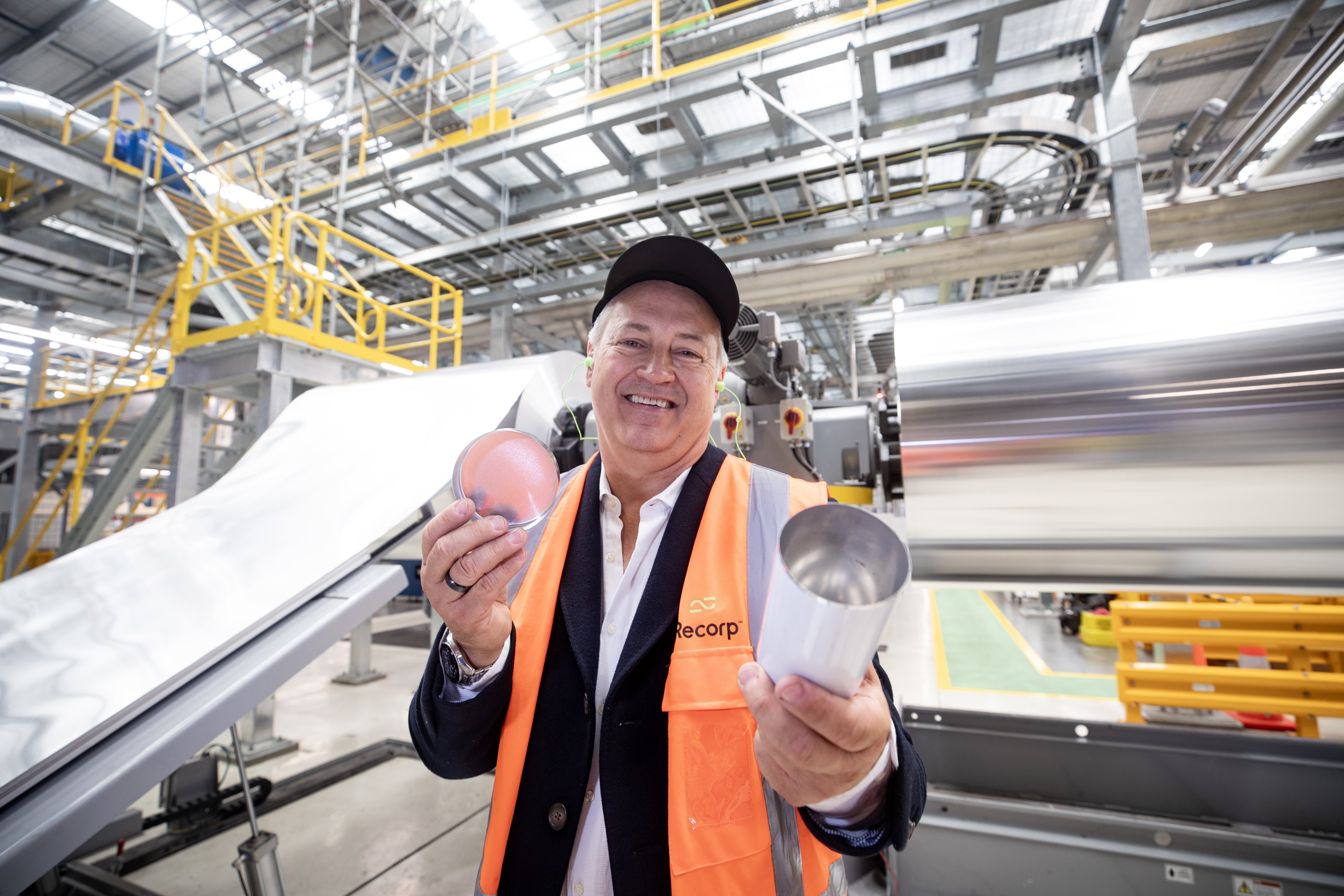 Bruce Parton, chief executive of aluminium canmaker Recorp. Photo / Dean Purcell