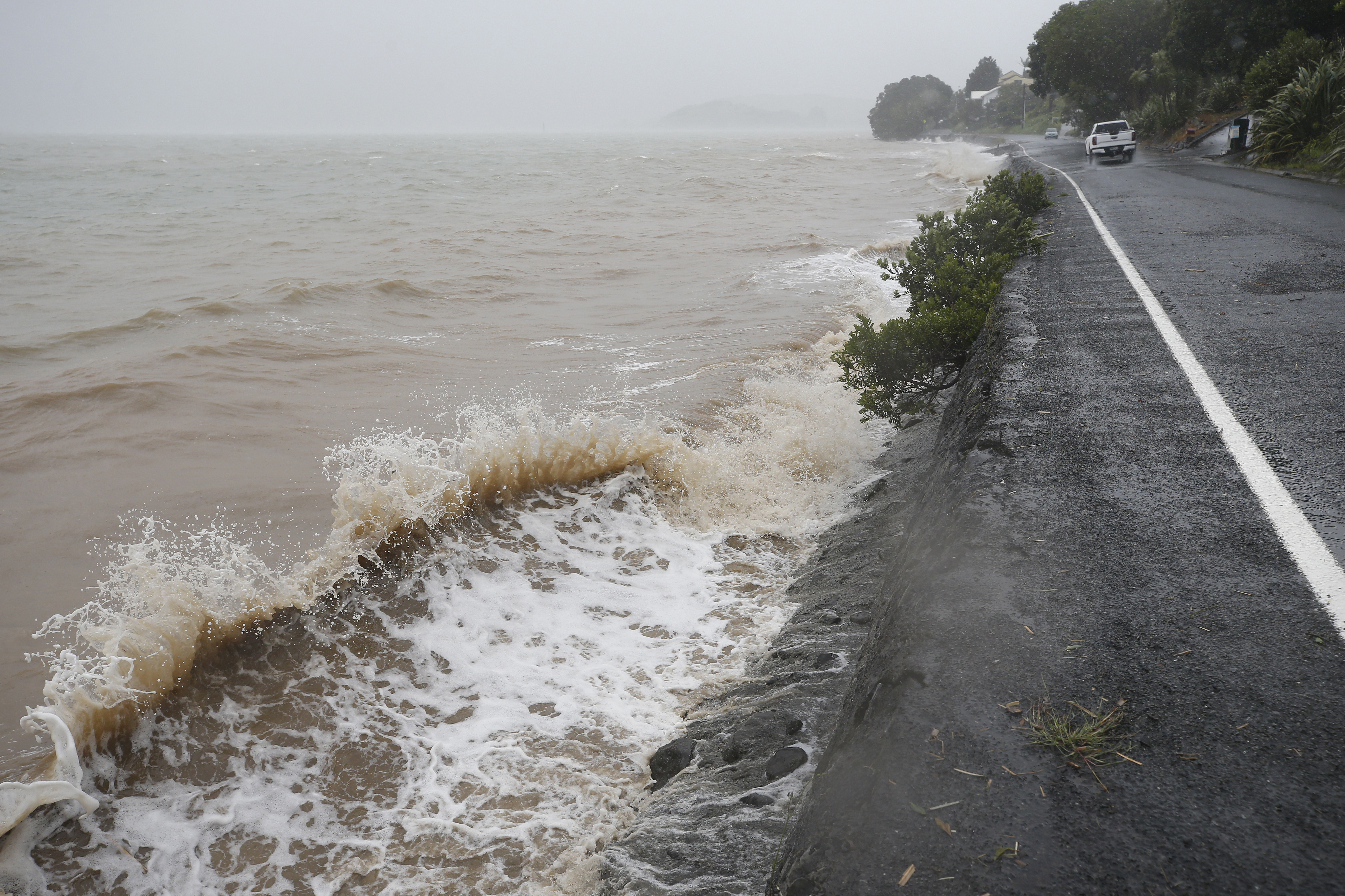 Easterly gales and heavy rain are forecast to bear down on Northland tomorrow night and on Sunday. 