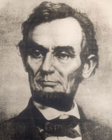 Scientists have proved the left side of Abraham Lincoln's face was much smaller than the right.