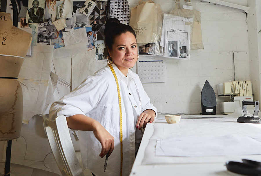 London based pattern cutter and sewing advocate Tara Viggo. Photo / Supplied 