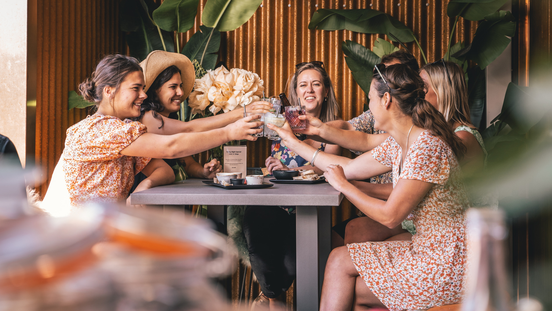 The Balcony Gin Bar at Dorothy Brown's boutique cinema. Photo / Supplied
