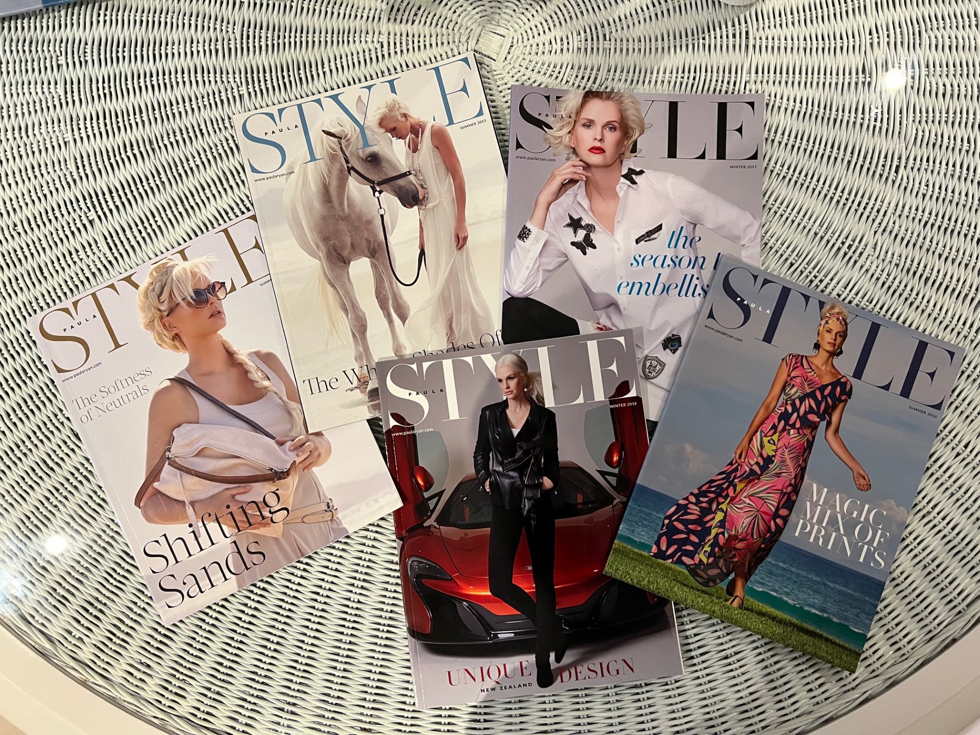 Kylie Bax was the face of the Paula Ryan brand clothing brand for six years.