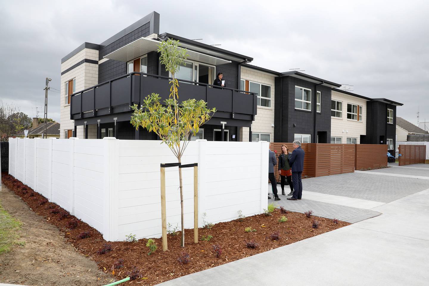 Six units replaced a two-unit duplex in Cameron Rd. Photo / File