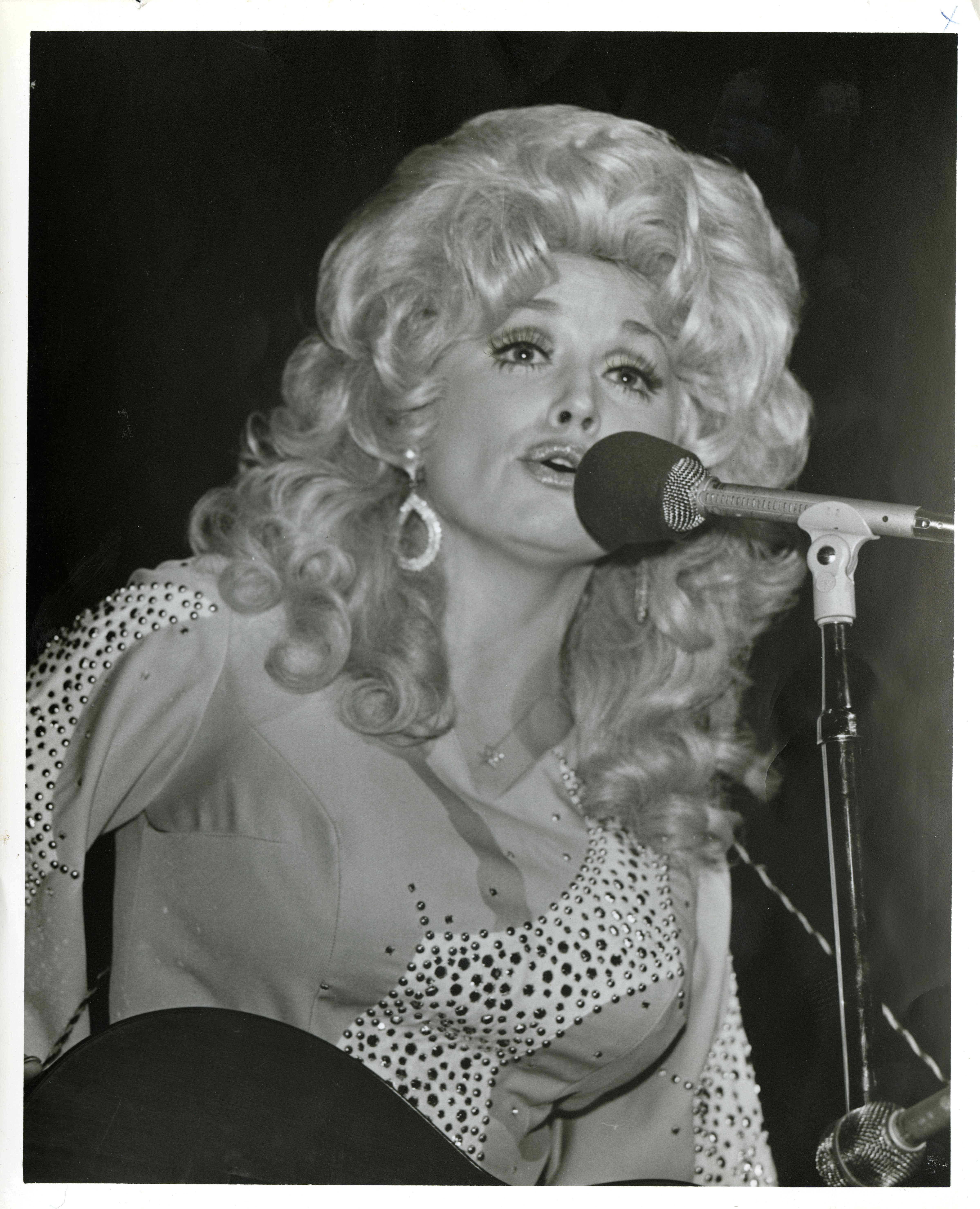 Big hair, big ambition — Dolly Parton in the 1970s. Photo / Dolly Parton