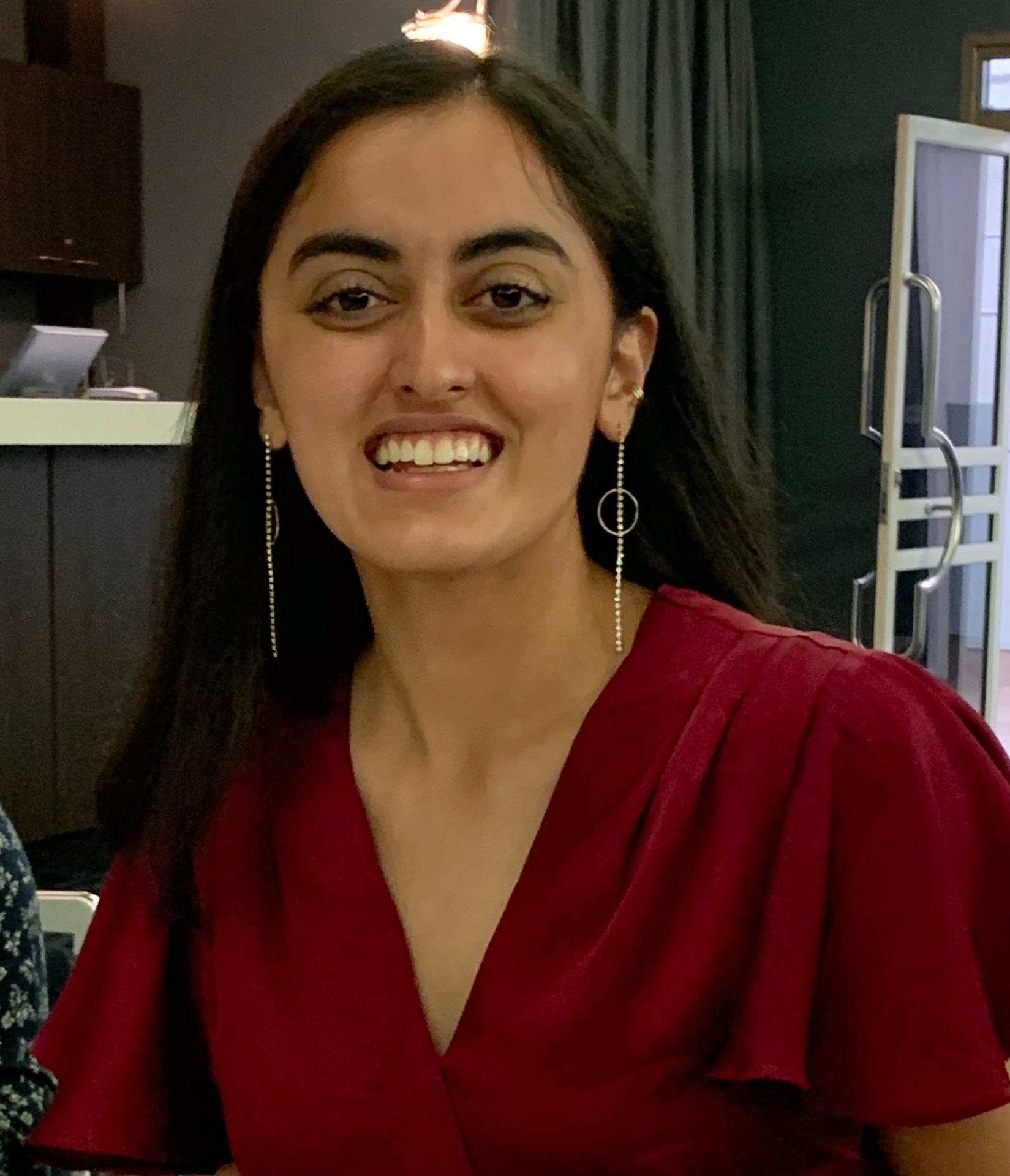 ACG Sunderland head girl Isha Takyar, 17, will only be back at school for tutorials and exams. Photo / Supplied