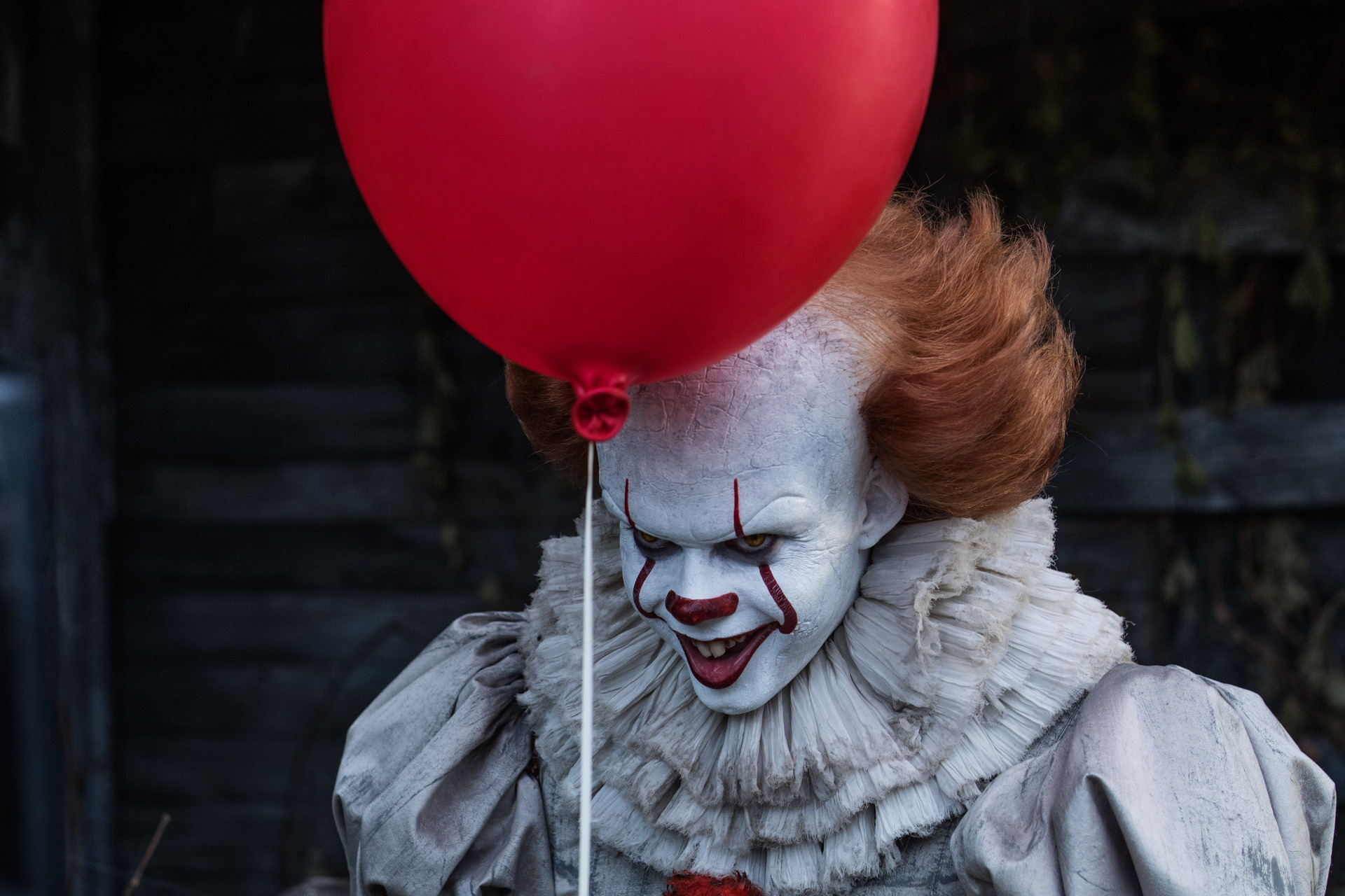 Pennywise the clown in the movie adaptation of Stephen King's IT