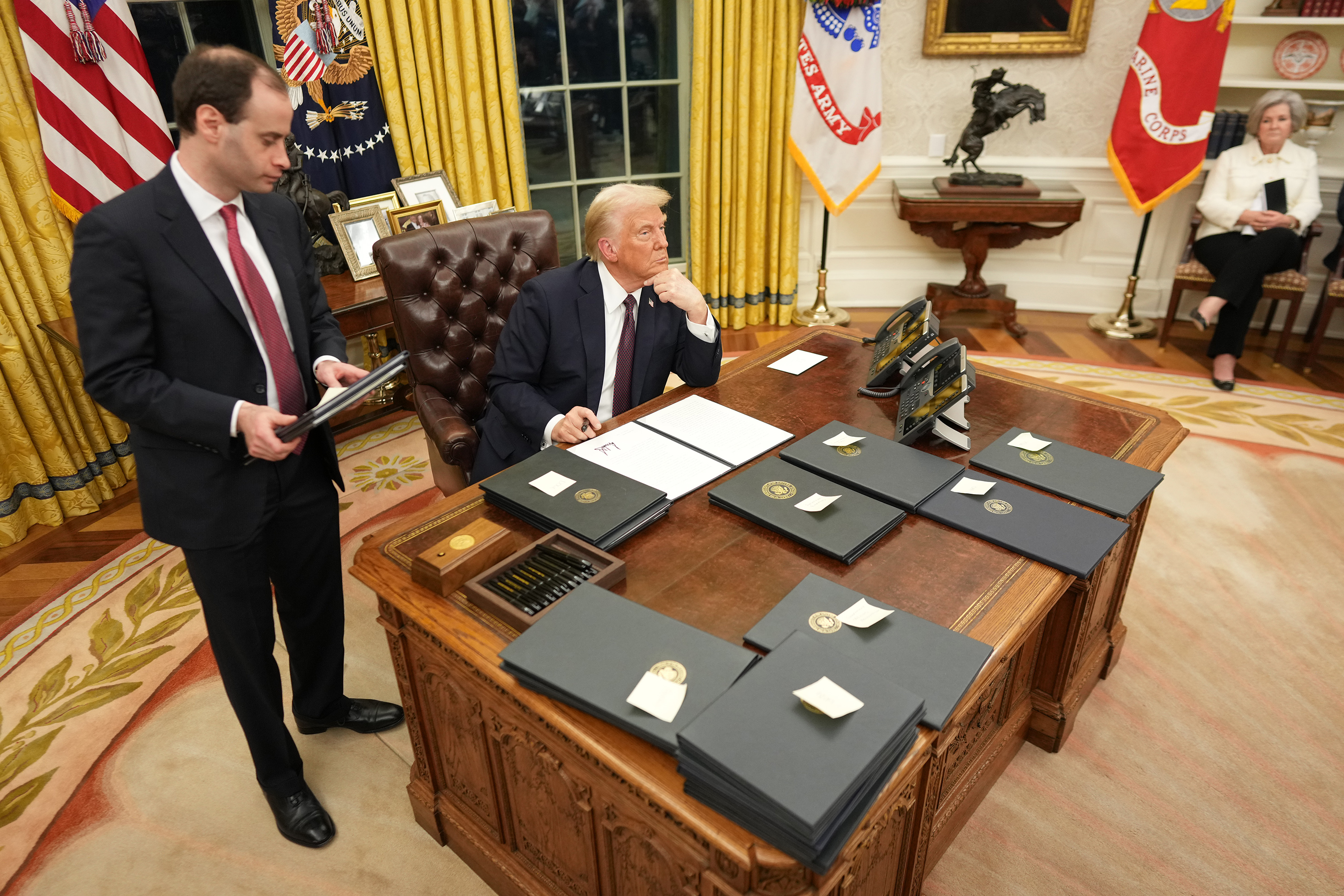 During his first week or so in power, President Trump may have violated the law in firing several inspectors general, a member of the National Labor Relations Board and civil-servant prosecutors. Photon / Doug Mills, The New York Times