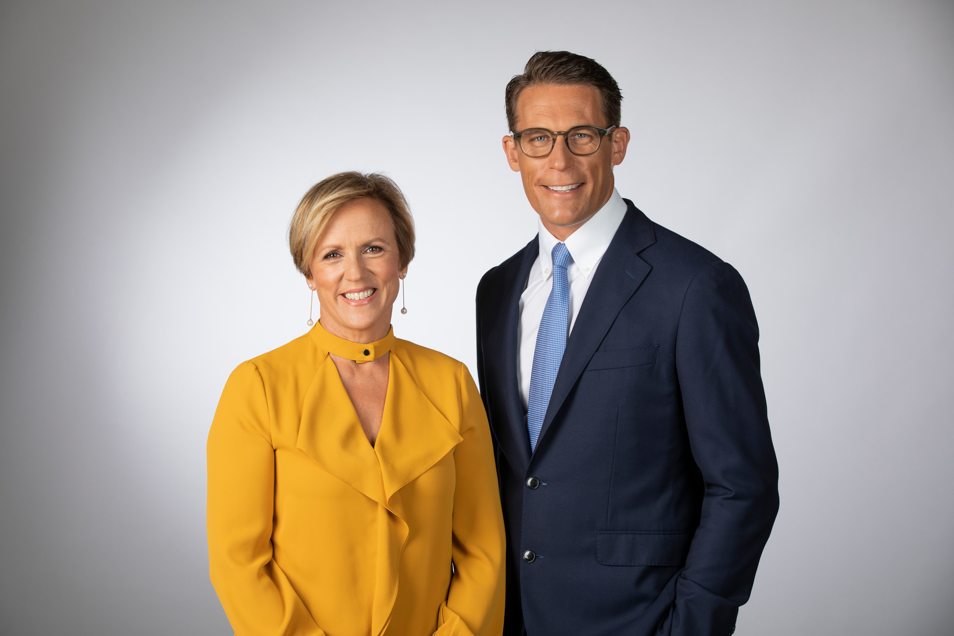 Hilary Barry and Jeremy Wells first teamed up to present Seven Sharp back in 2018. Photo / TVNZ