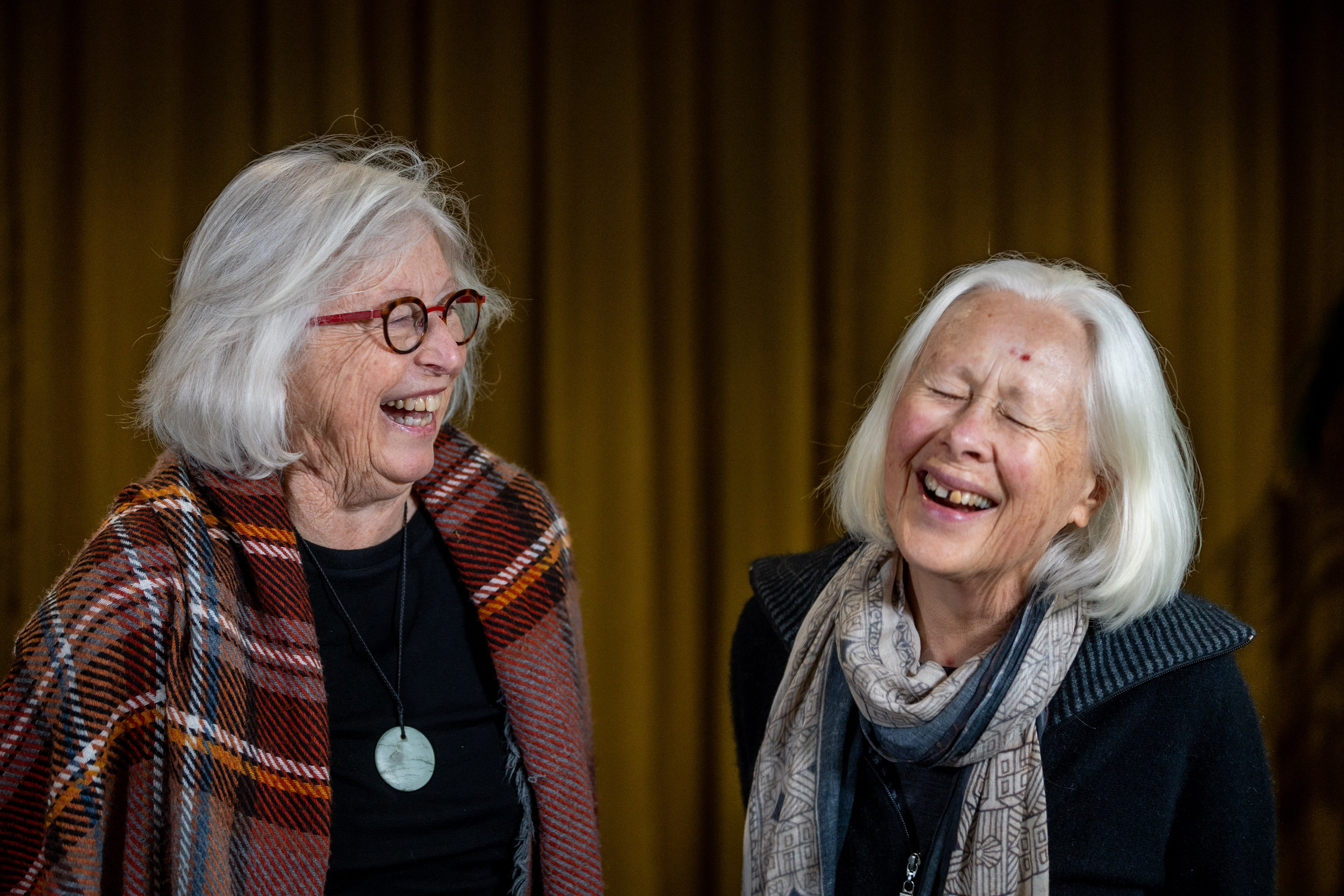 Both in their late 70s and and sharing a similar worldview, Preston and White forged a strong bond during the making of the documentary. Photo / Michael Craig

