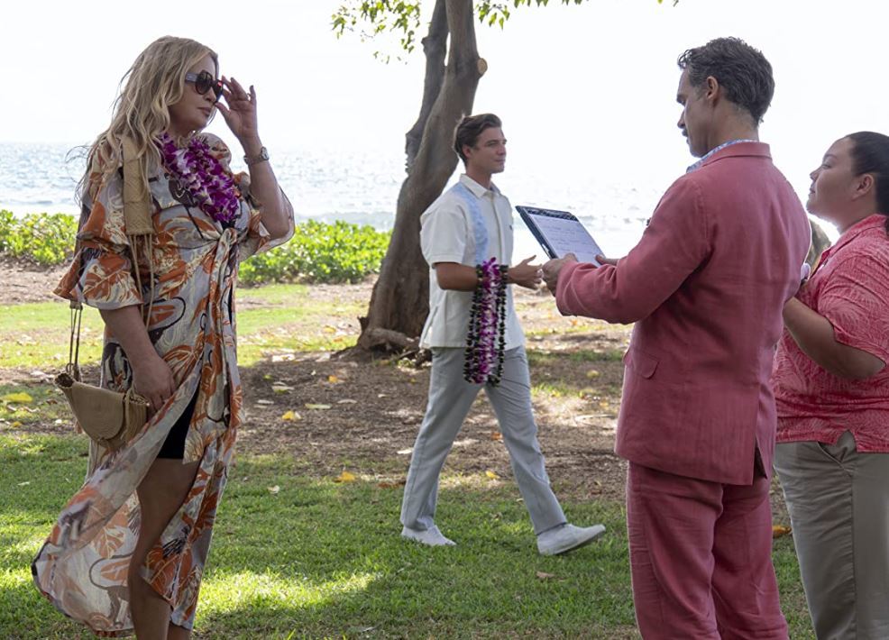 Jennifer Coolidge received her first Emmy nomination on Tuesday, for her performance in The White Lotus. Photo / Supplied