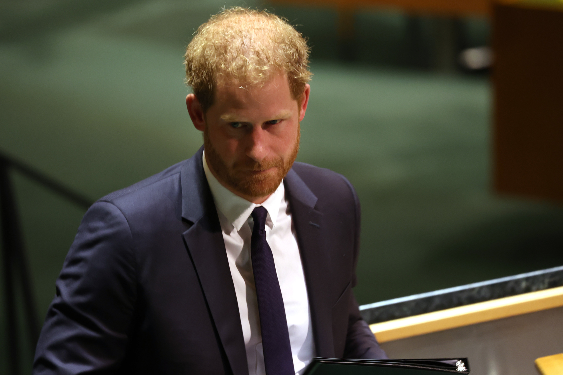 The Queen's private secretary, Sir Edward Young, and Prince Harry are said to have 