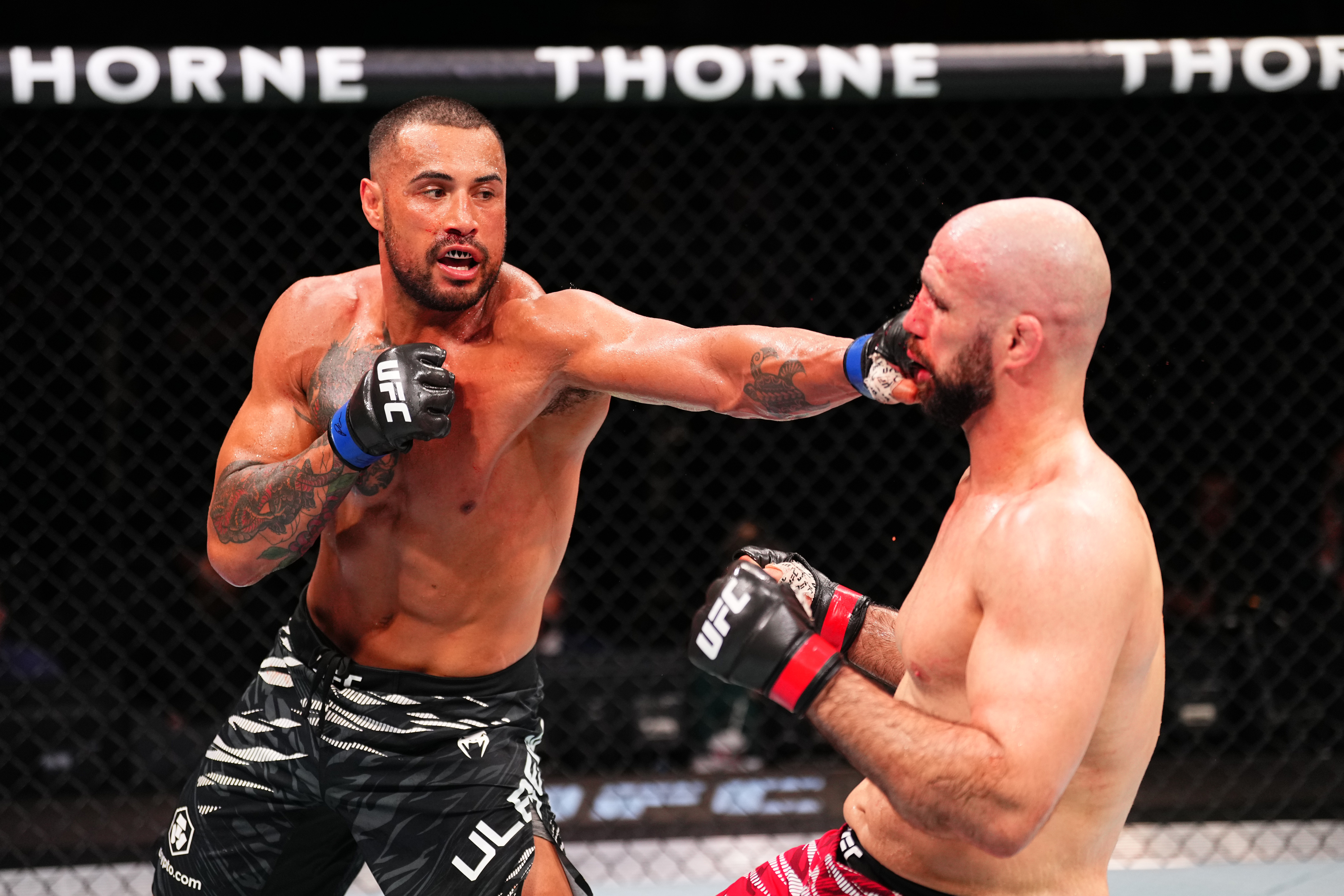 Carlos Ulberg beat Volkan Oezdemir by unanimous decision in their UFC light heavyweight bout. Photo / Getty Images