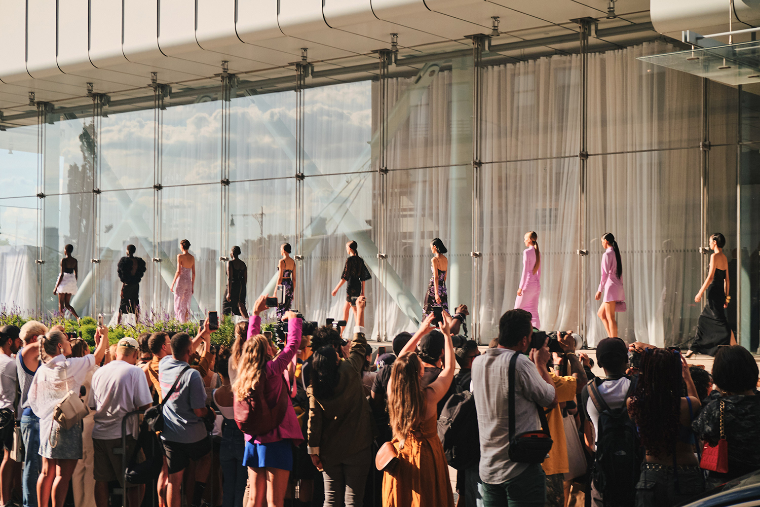 A show during New York Fashion Week, in September this year. Photo / Simbarashe Cha, The New York Times