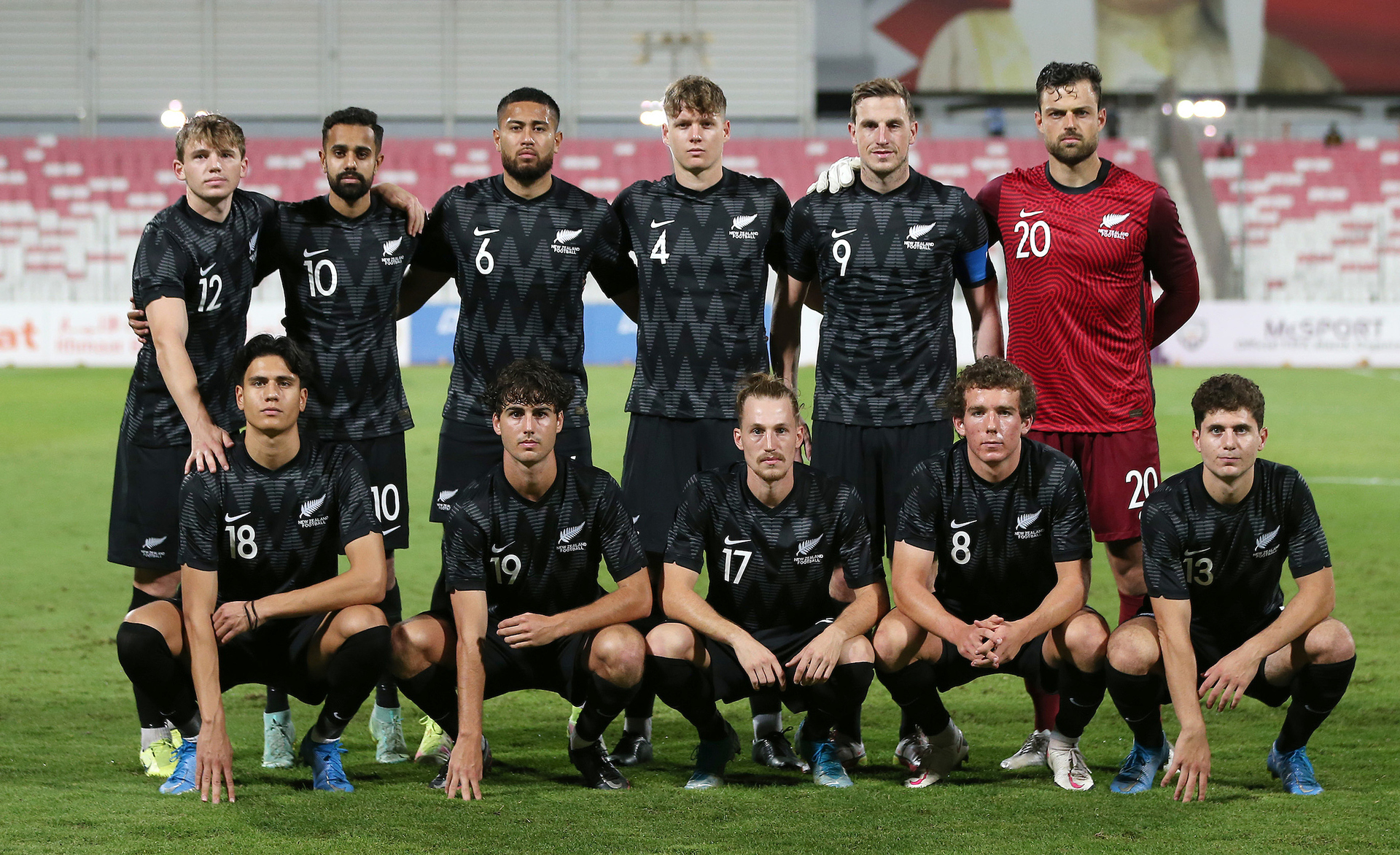 NZ team photo. Photo / Photosport.co.nz