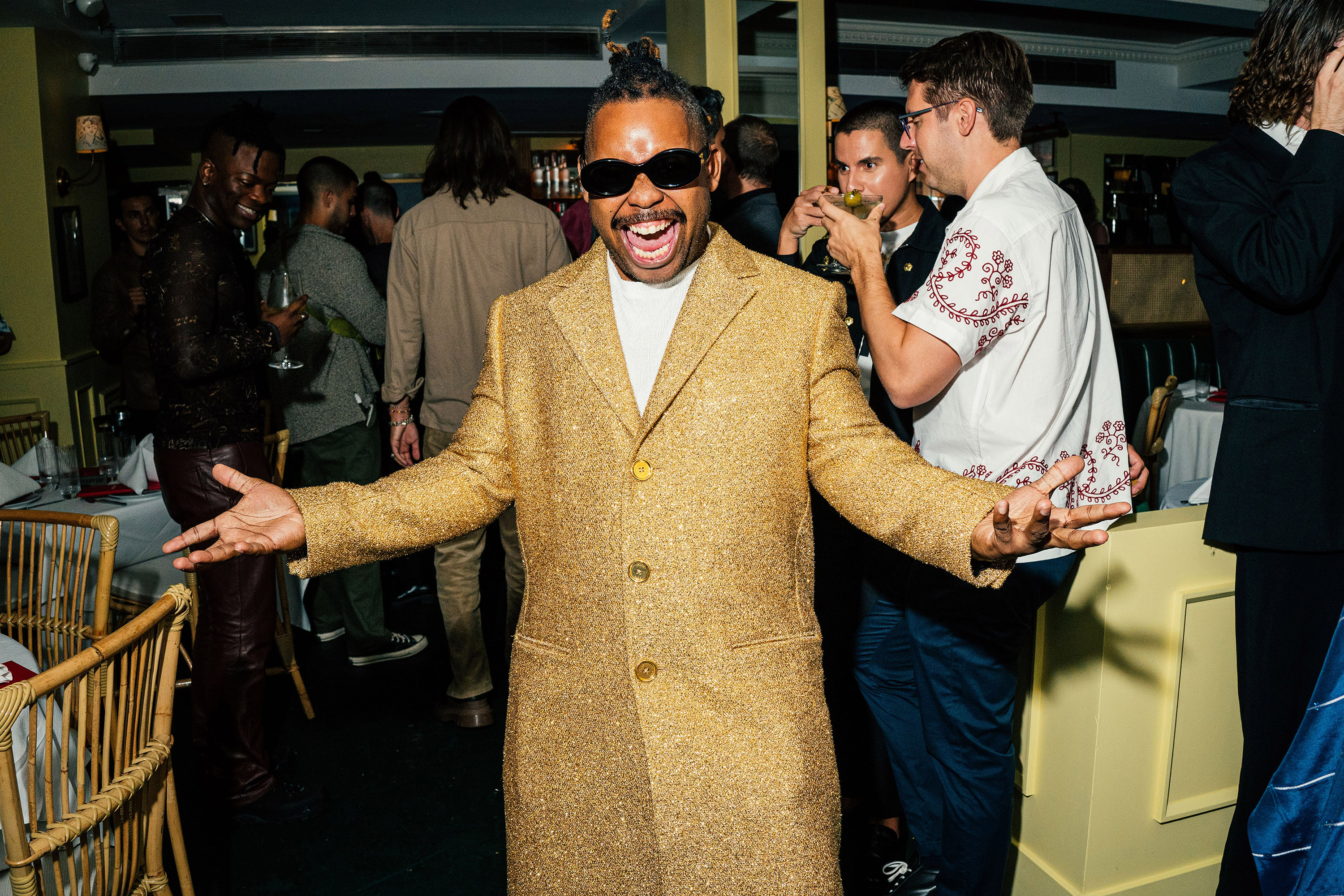 Talent agency founder Kendall Werts at a “Private Party to Celebrate 5 Years of The Jeffries,” in New York, September 2022. Photo / Jutharat Pinyodoonyachet, The New York Times