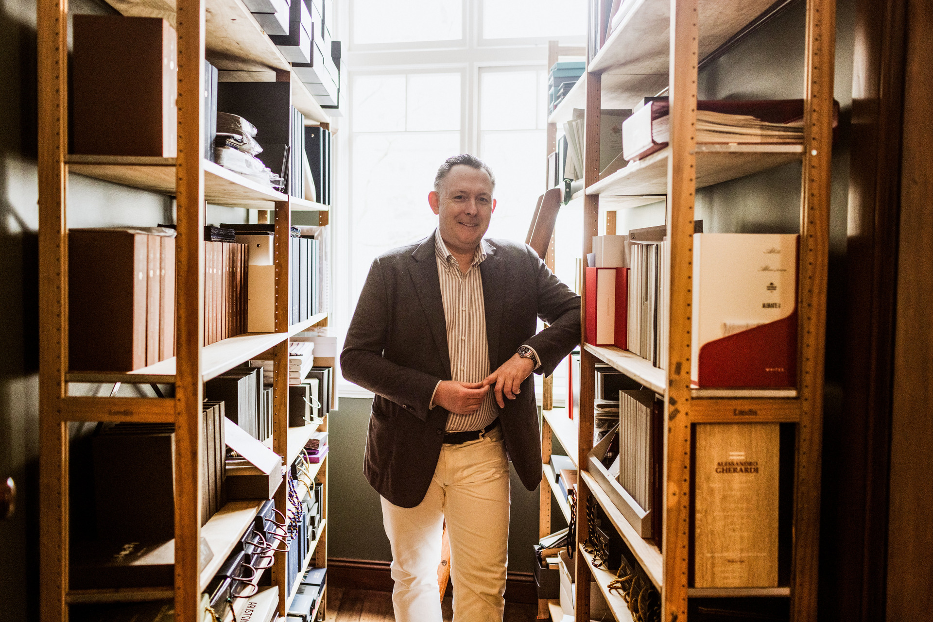 Murray Crane, founder and managing director of Crane Brothers menswear. Photo / Supplied