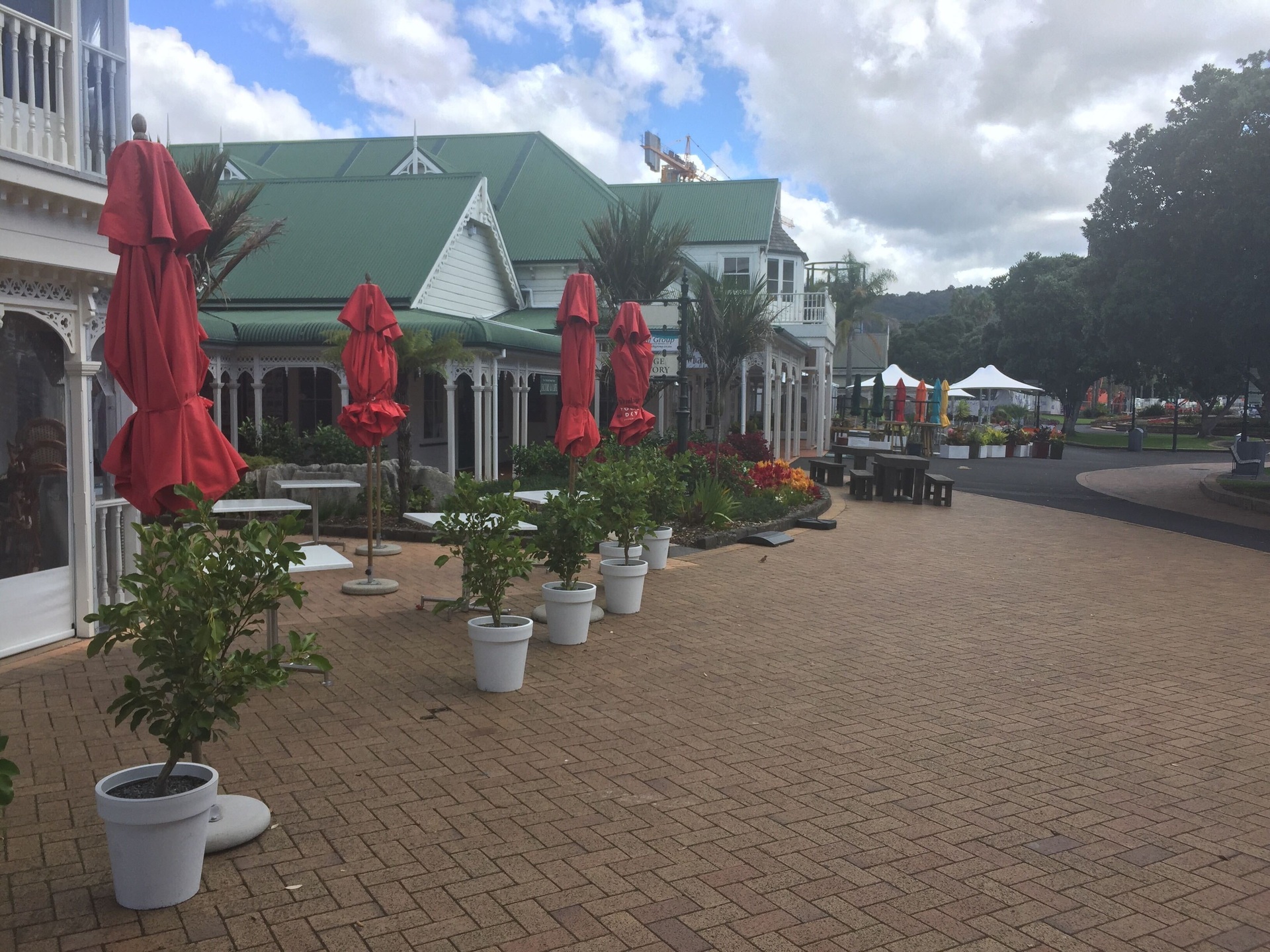 Central Whangārei and the Town Basin were deserted within minutes of the evacuation order. Photo / Adam Pearse.