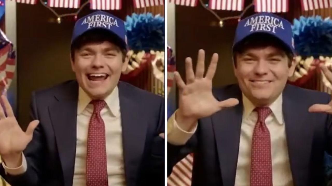 Far-right figure Nick Fuentes. 