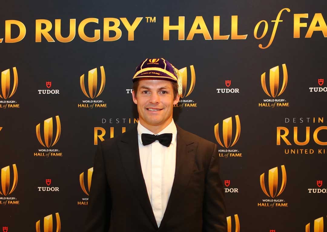 Rugby Richie Mccaw Sir Graham Henry Inducted Into Rugby S Hall Of Fame Nz Herald